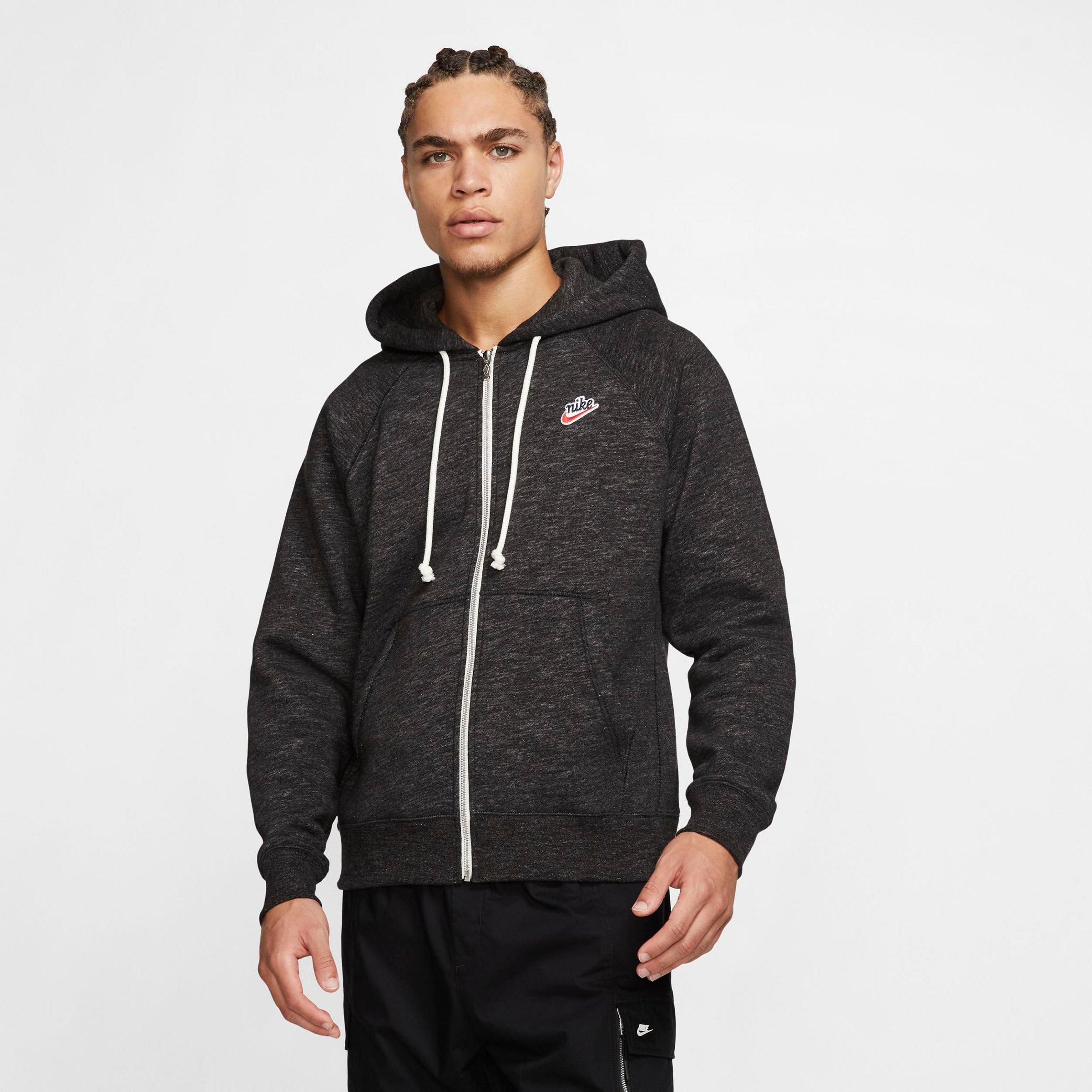 nike sportswear heritage full zip hoodie