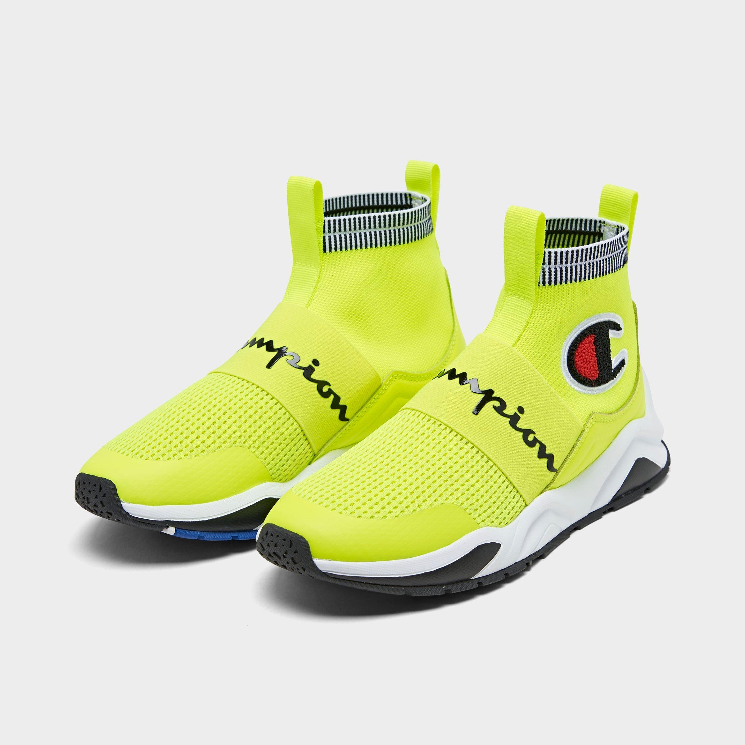 neon yellow champion shoes