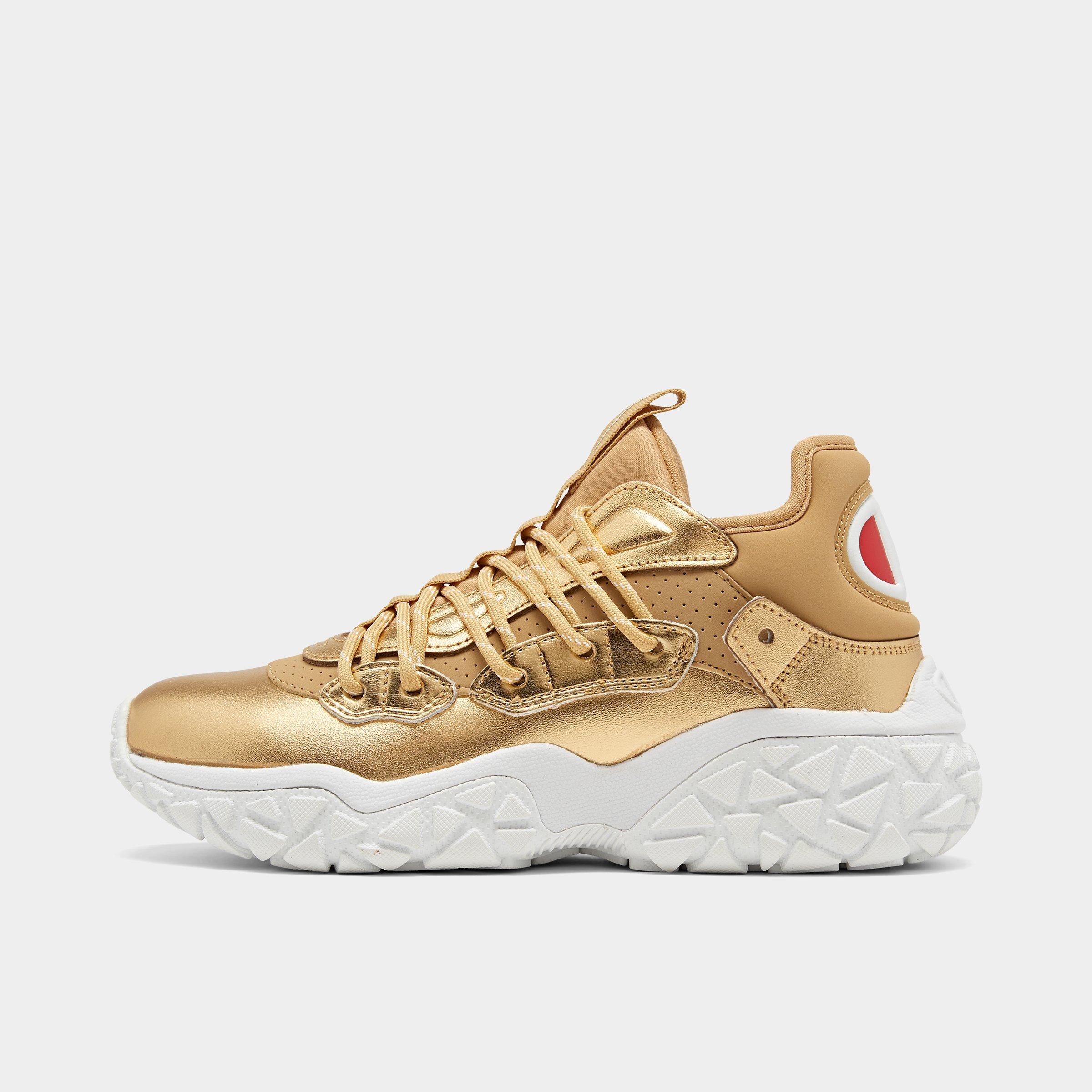 gold champion shoes