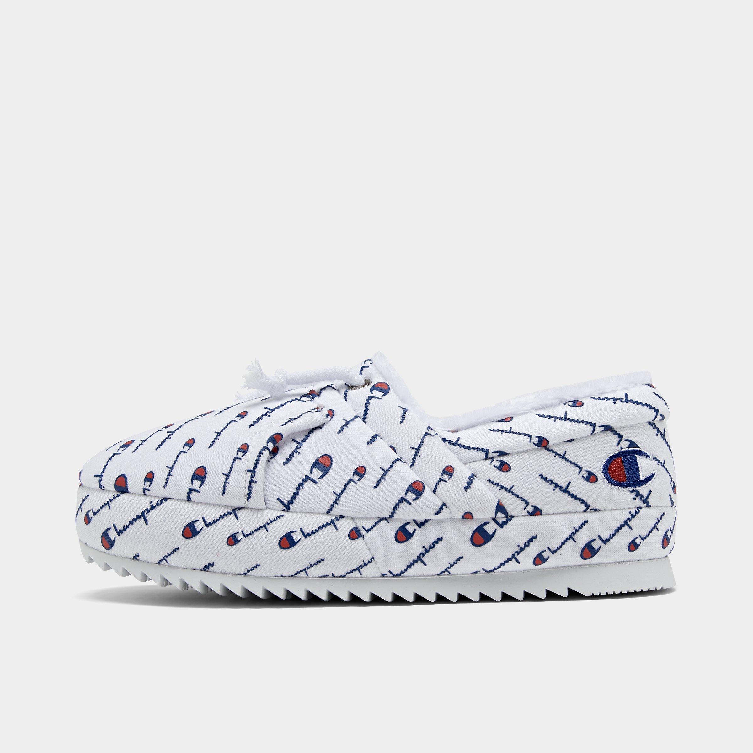 white champion slippers