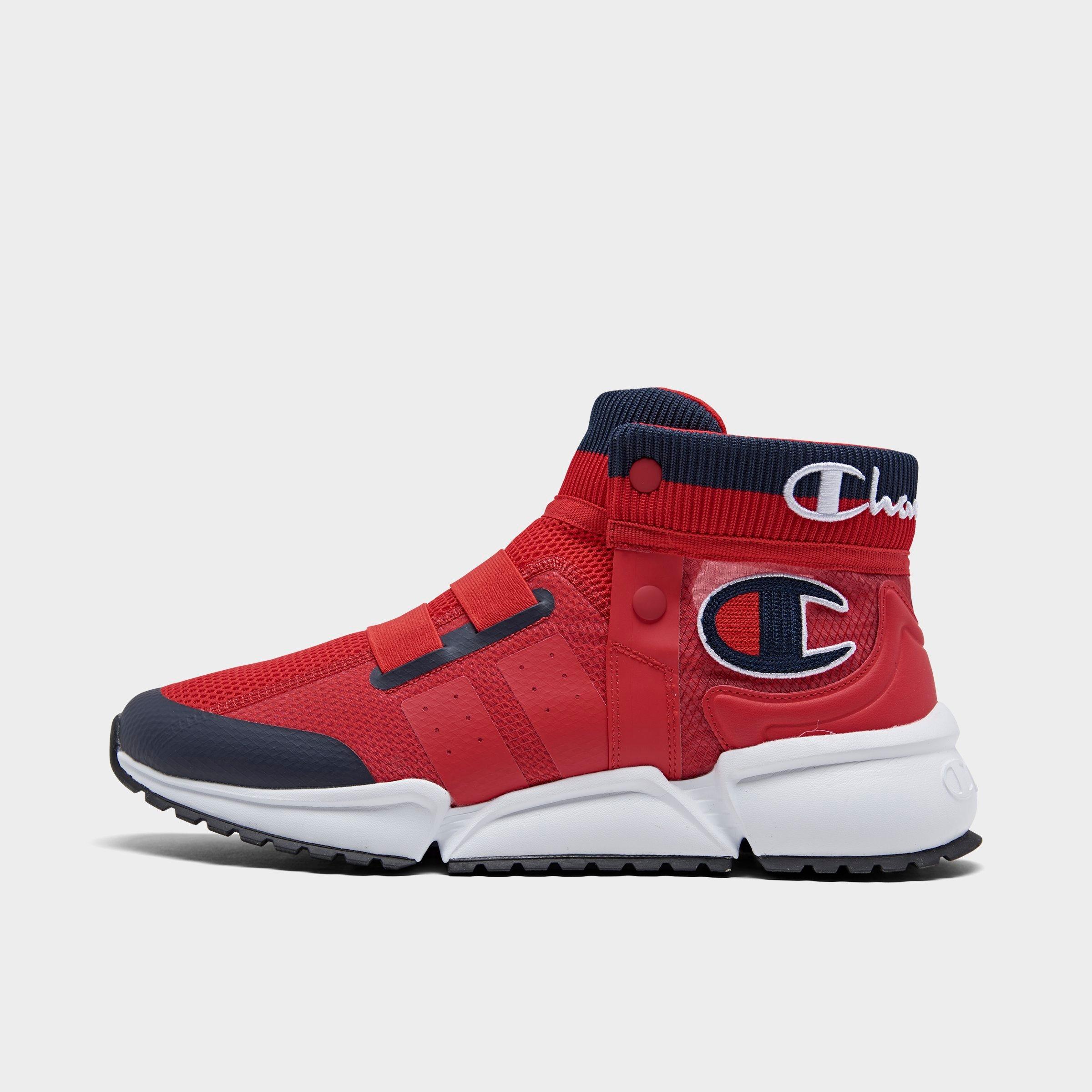 champion shoes all red