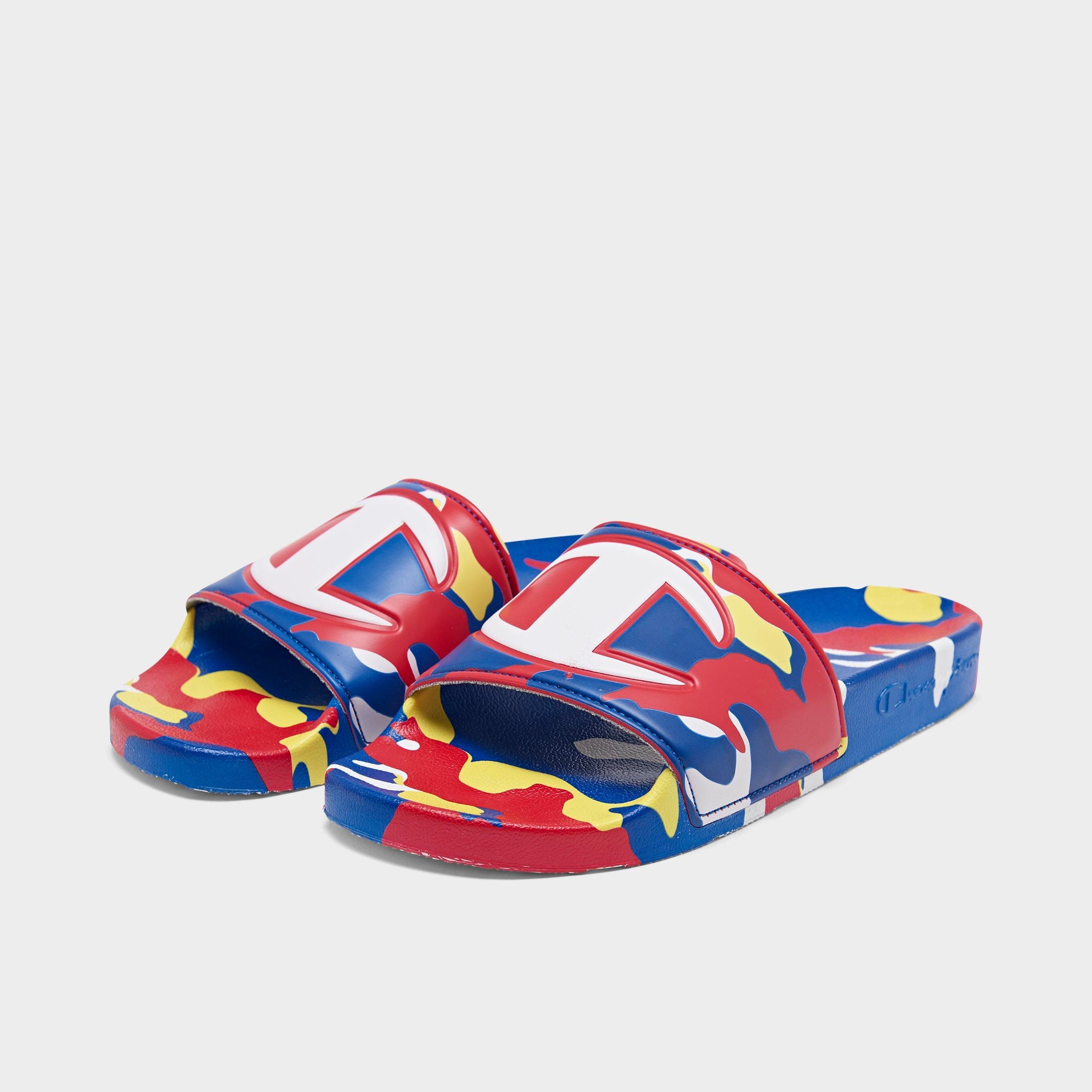 colorful champion slippers