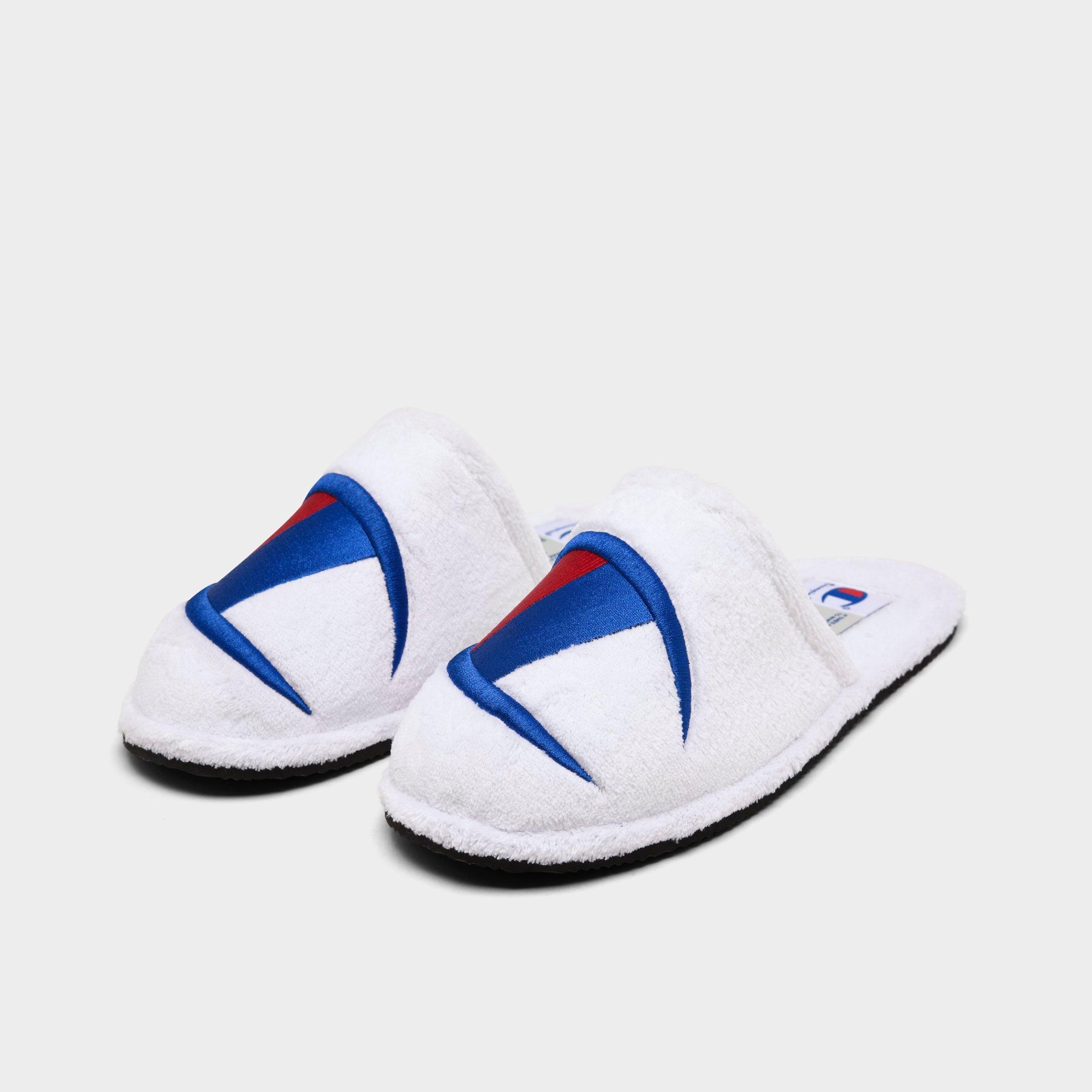 blue champion slippers