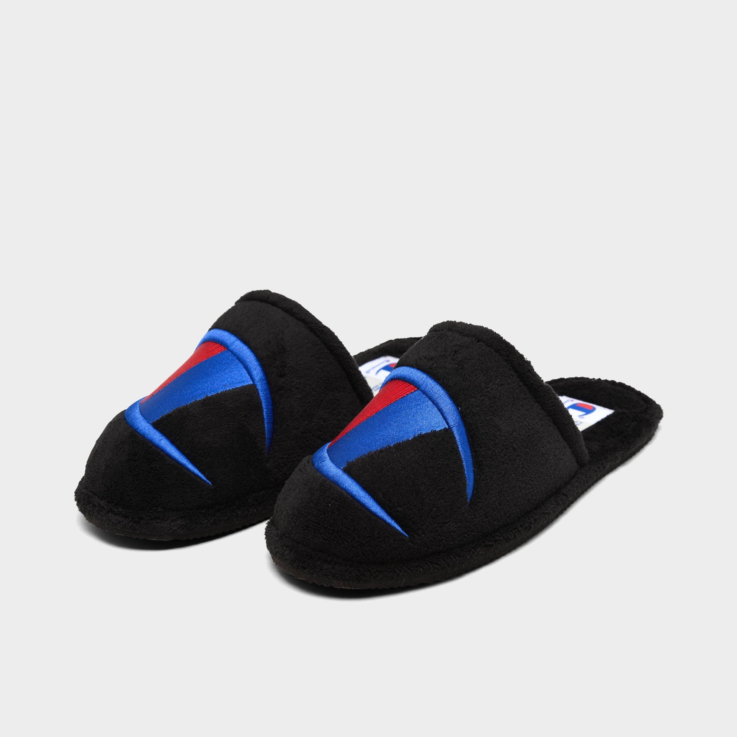 blue champion slippers