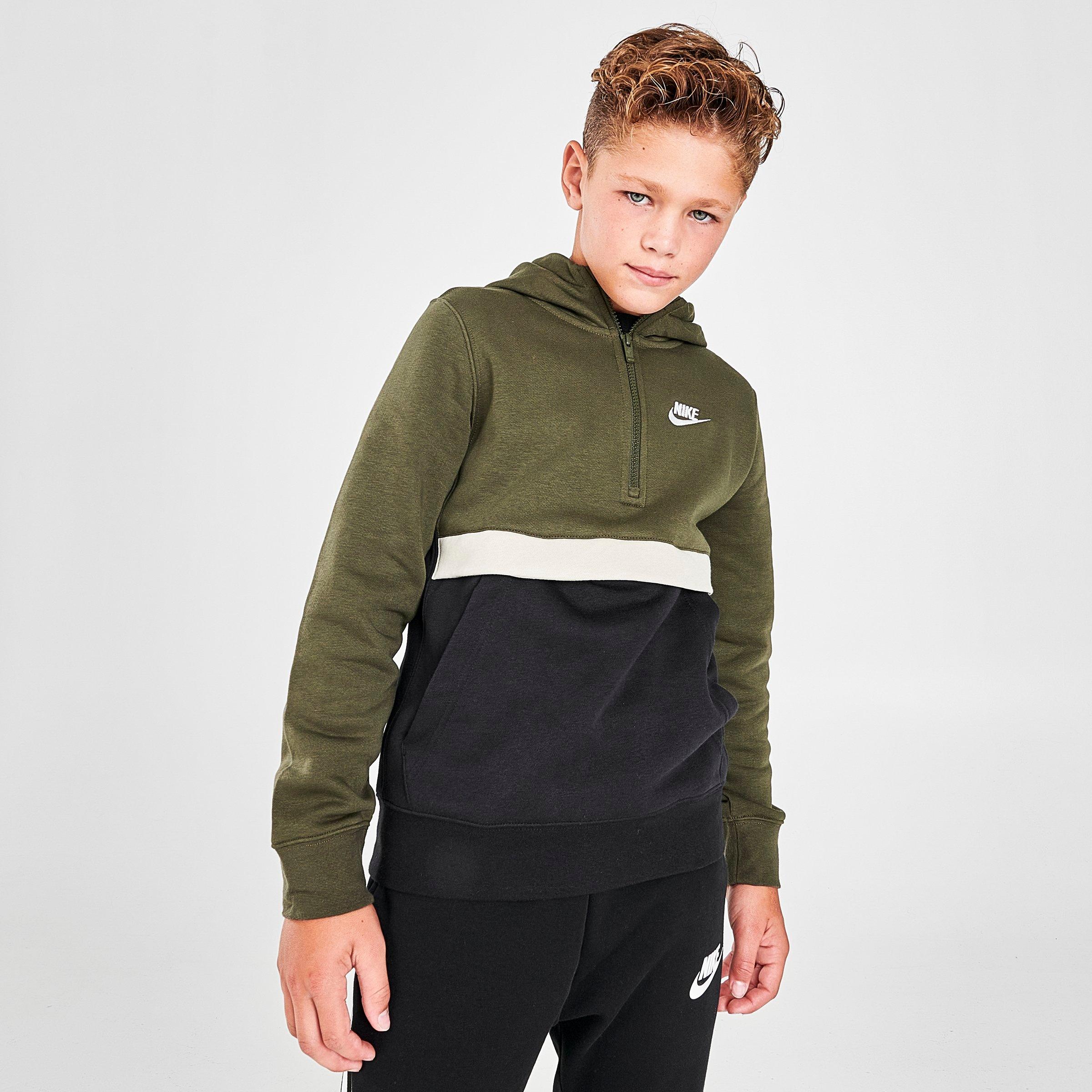 boys nike zip up