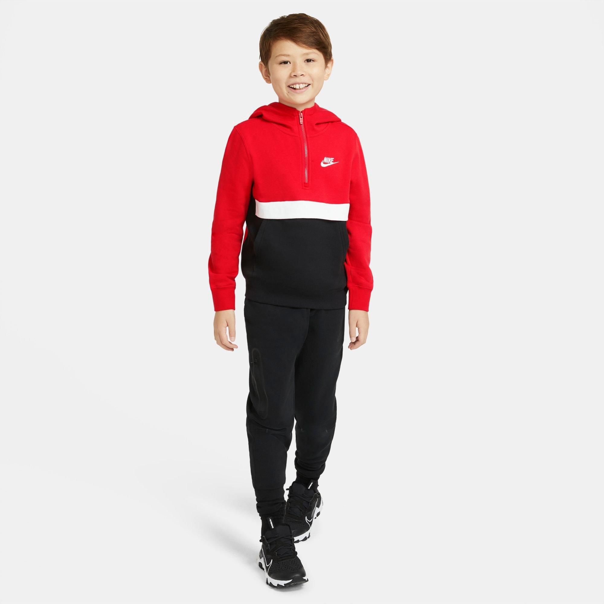 boys nike quarter zip