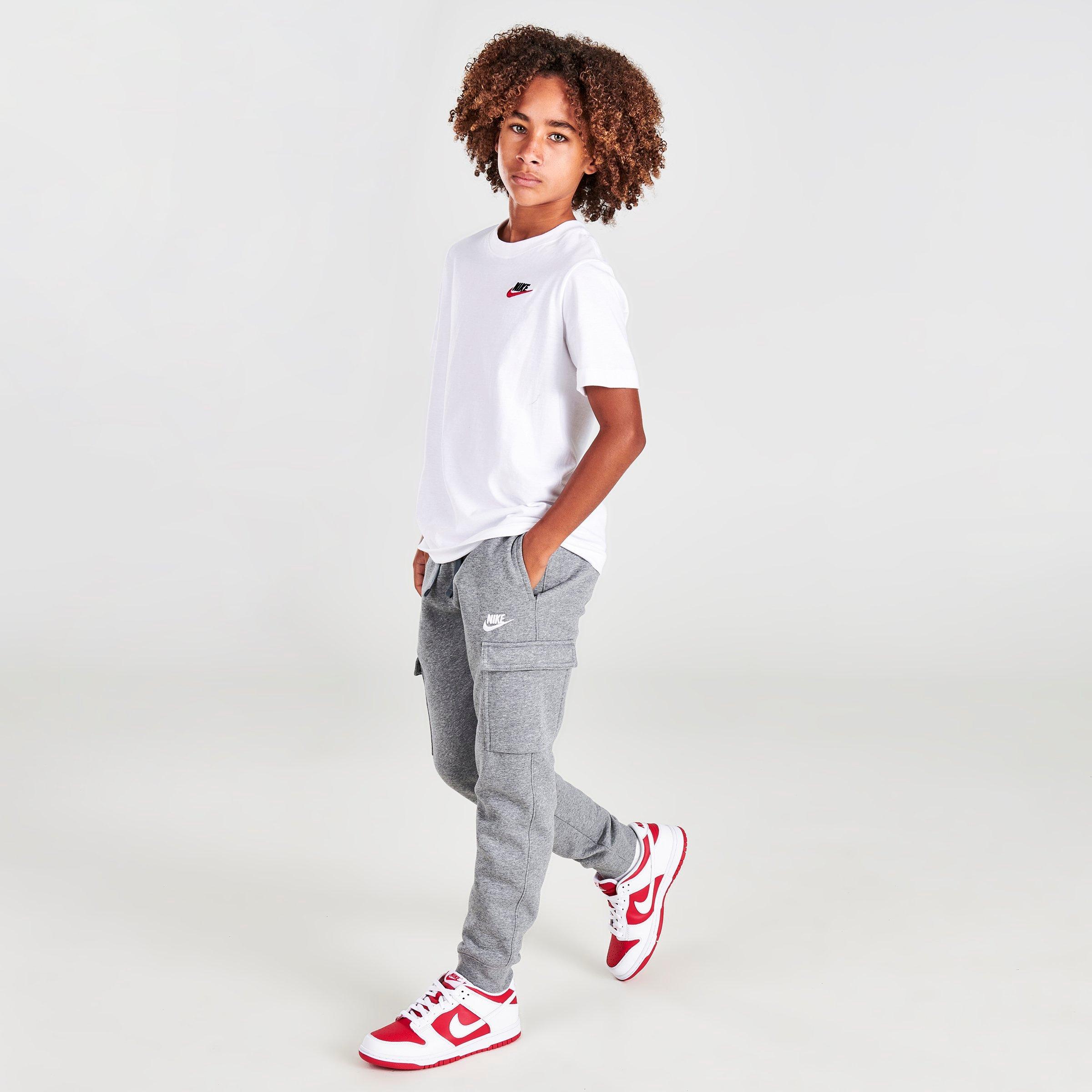 boys white cargo pants