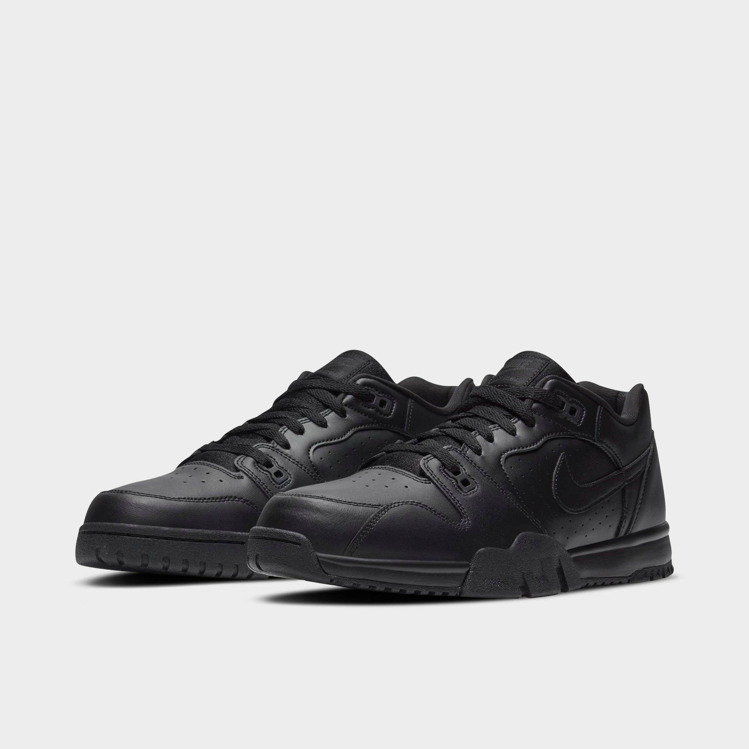 nike men's cross trainers black