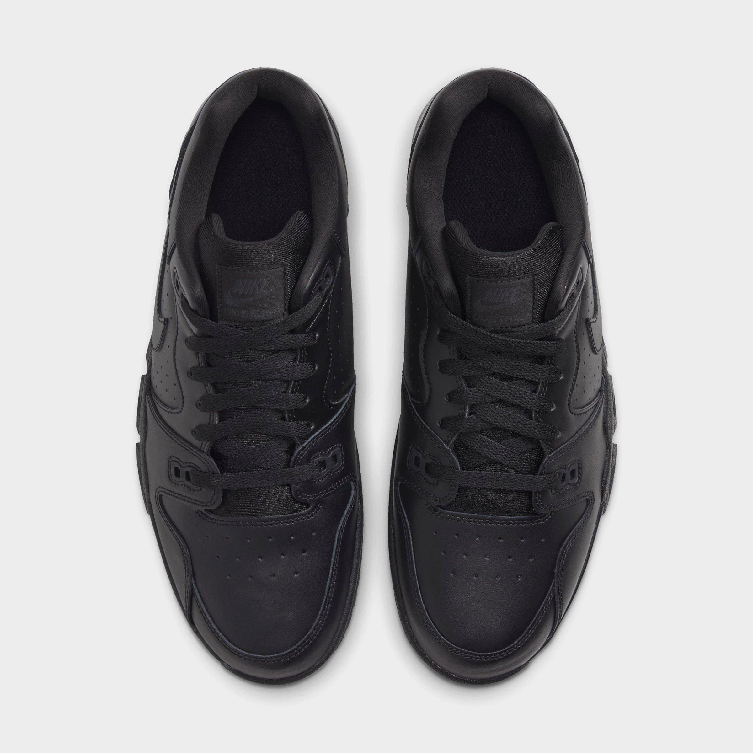 nike men's cross trainers black