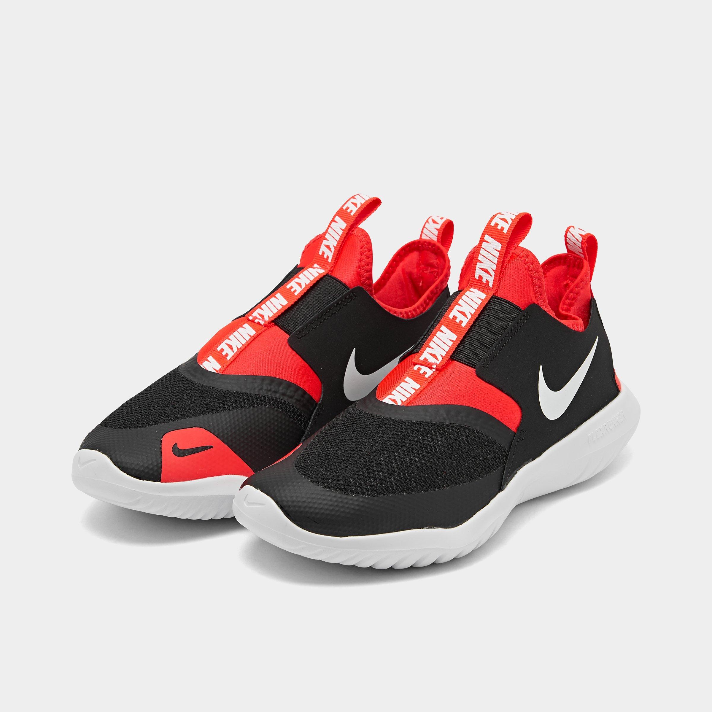 red nike flex runner