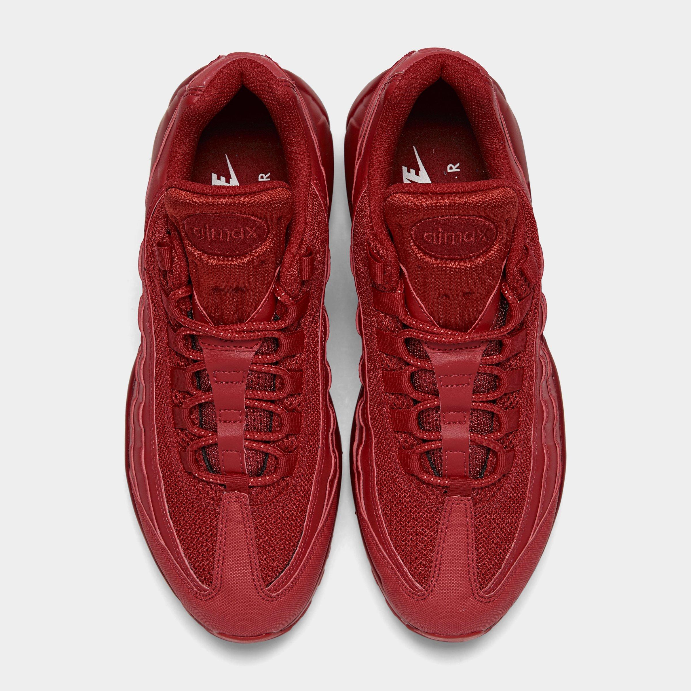 nike red colour casual shoes