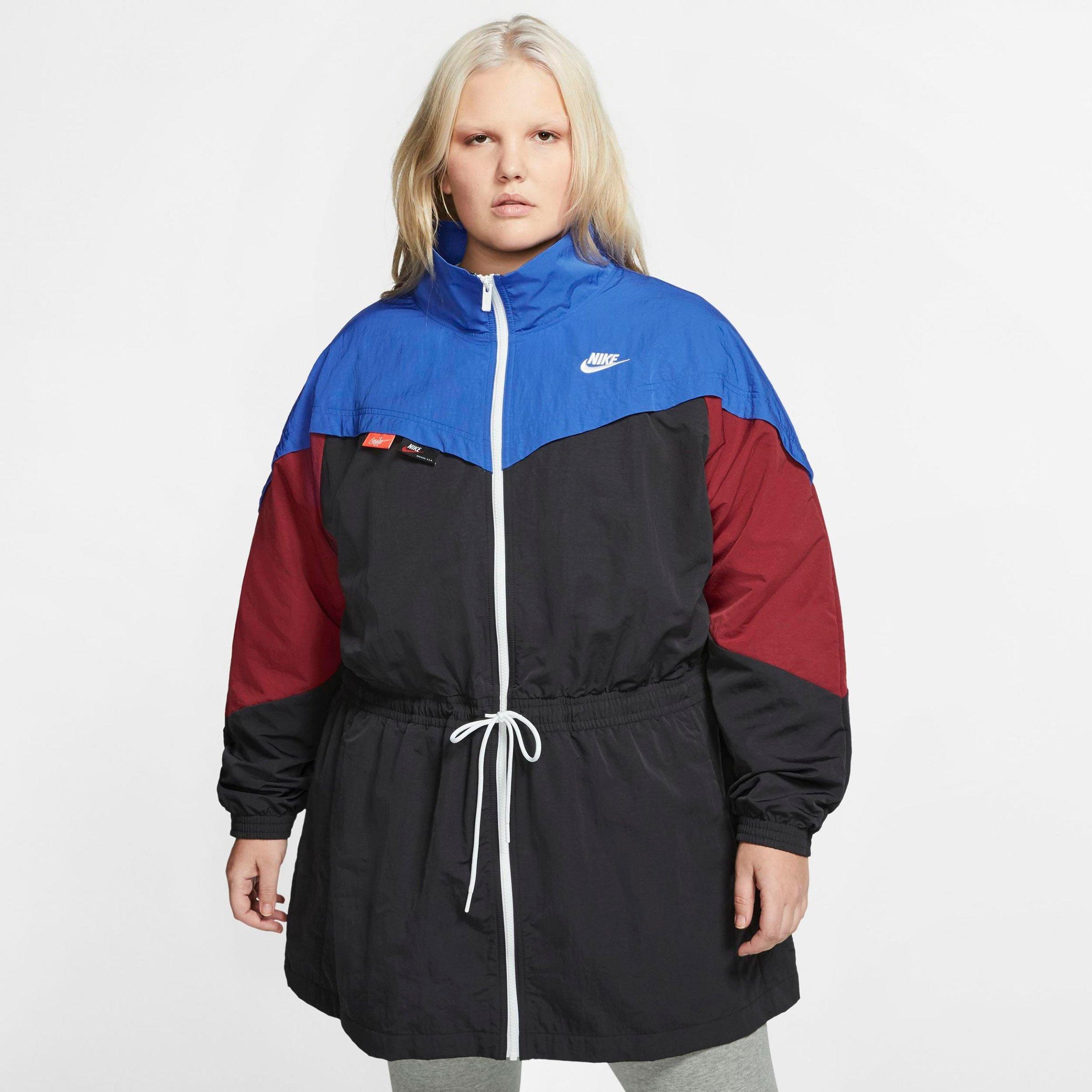 women's nike sportswear woven long track jacket