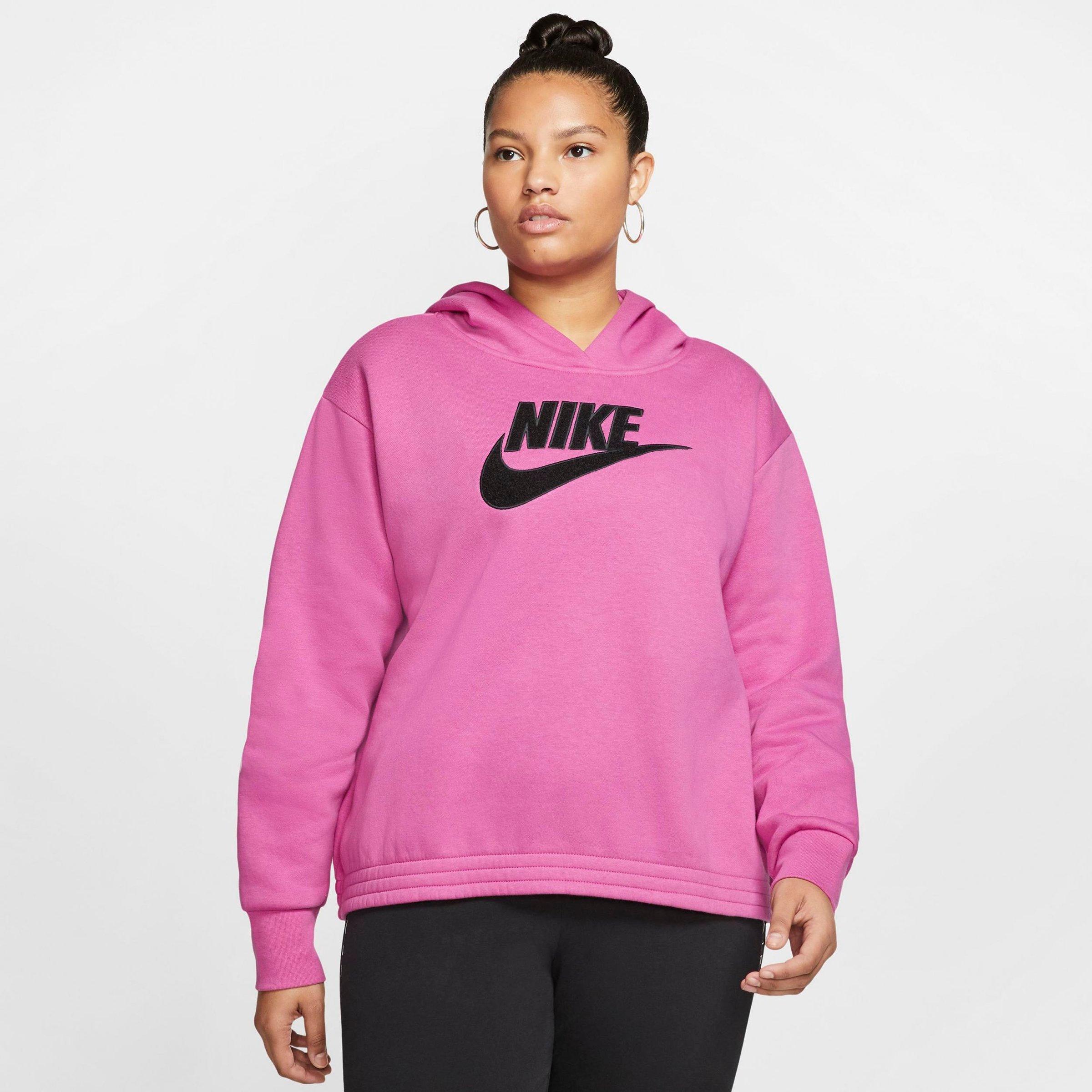 jd pink nike hoodie