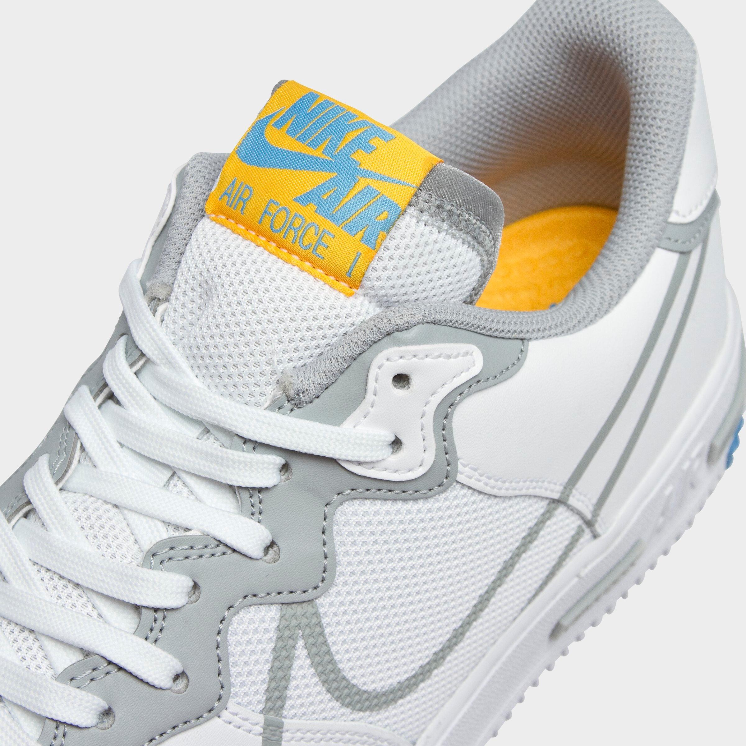 air force 1 react light smoke grey