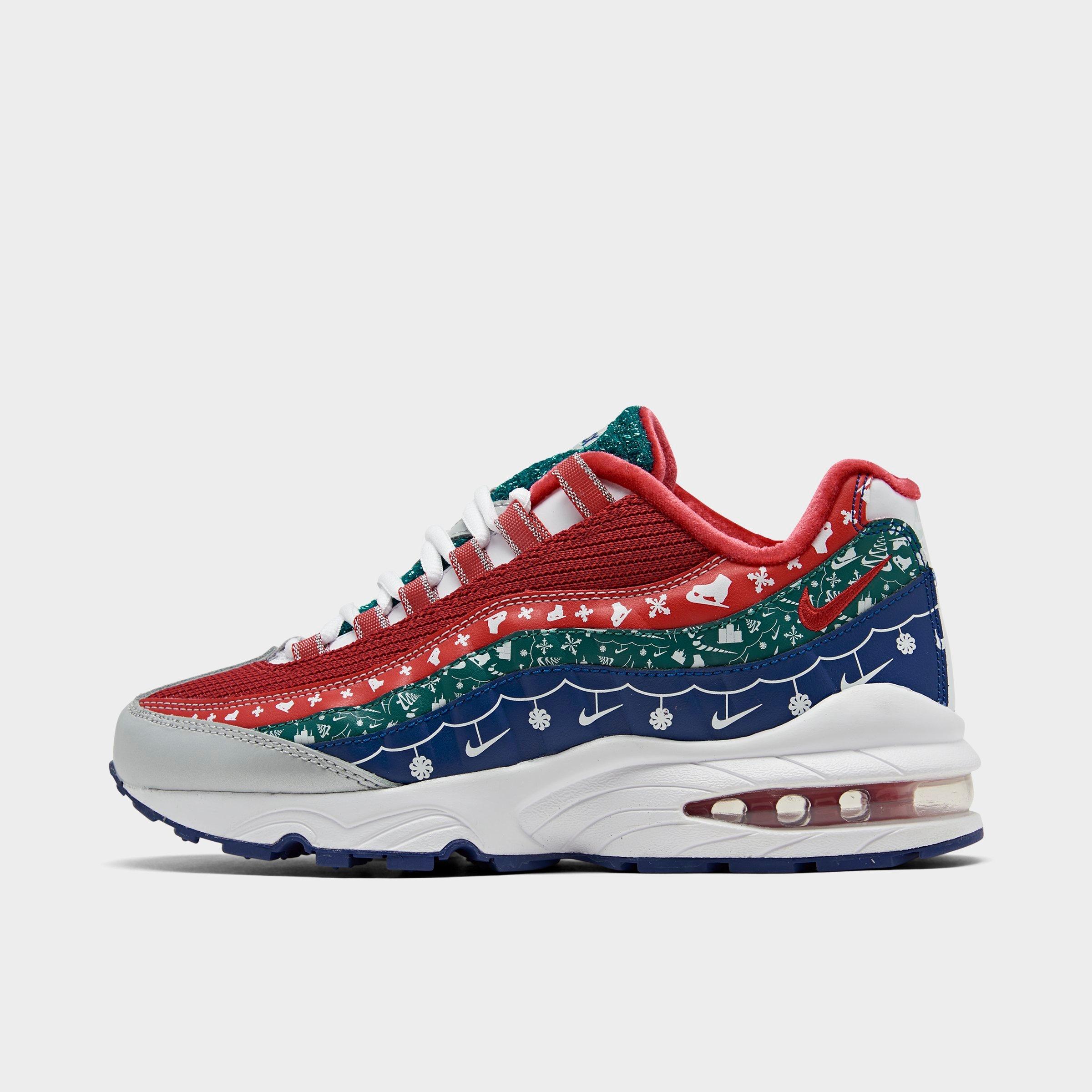 red nike shoes kids