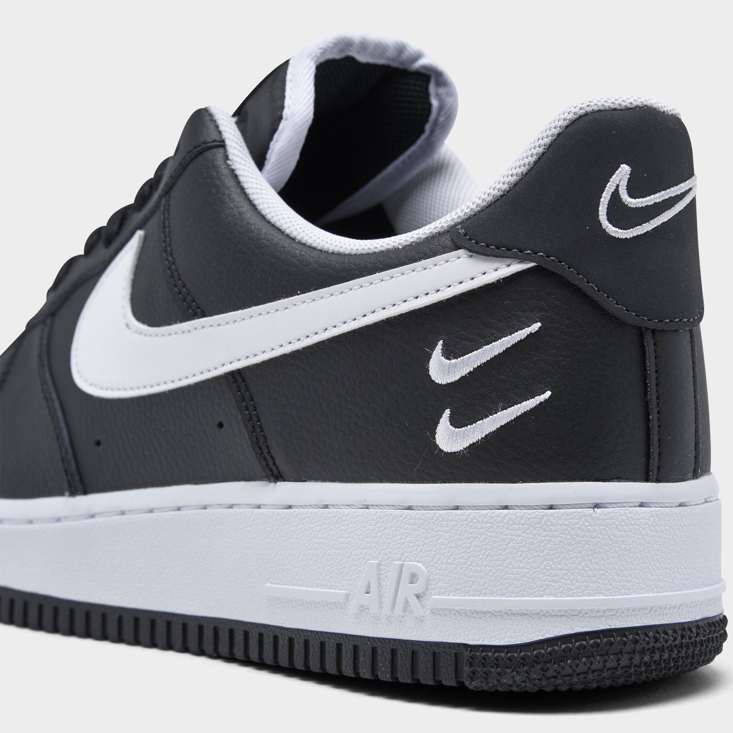 nike air force 107 white black