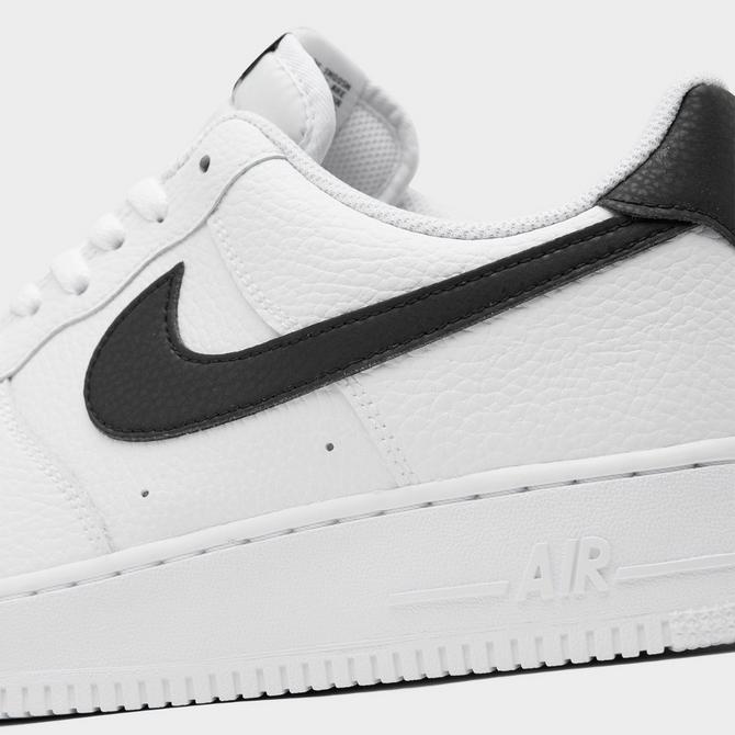 Nike White Air Force 1 '07 Lv8 Sneakers With Reflective Swoosh And Grey  Details. for Men