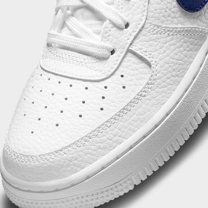 Nike Air Force 1 (GS) Big Kids' Shoes White-Black ct3839-100 