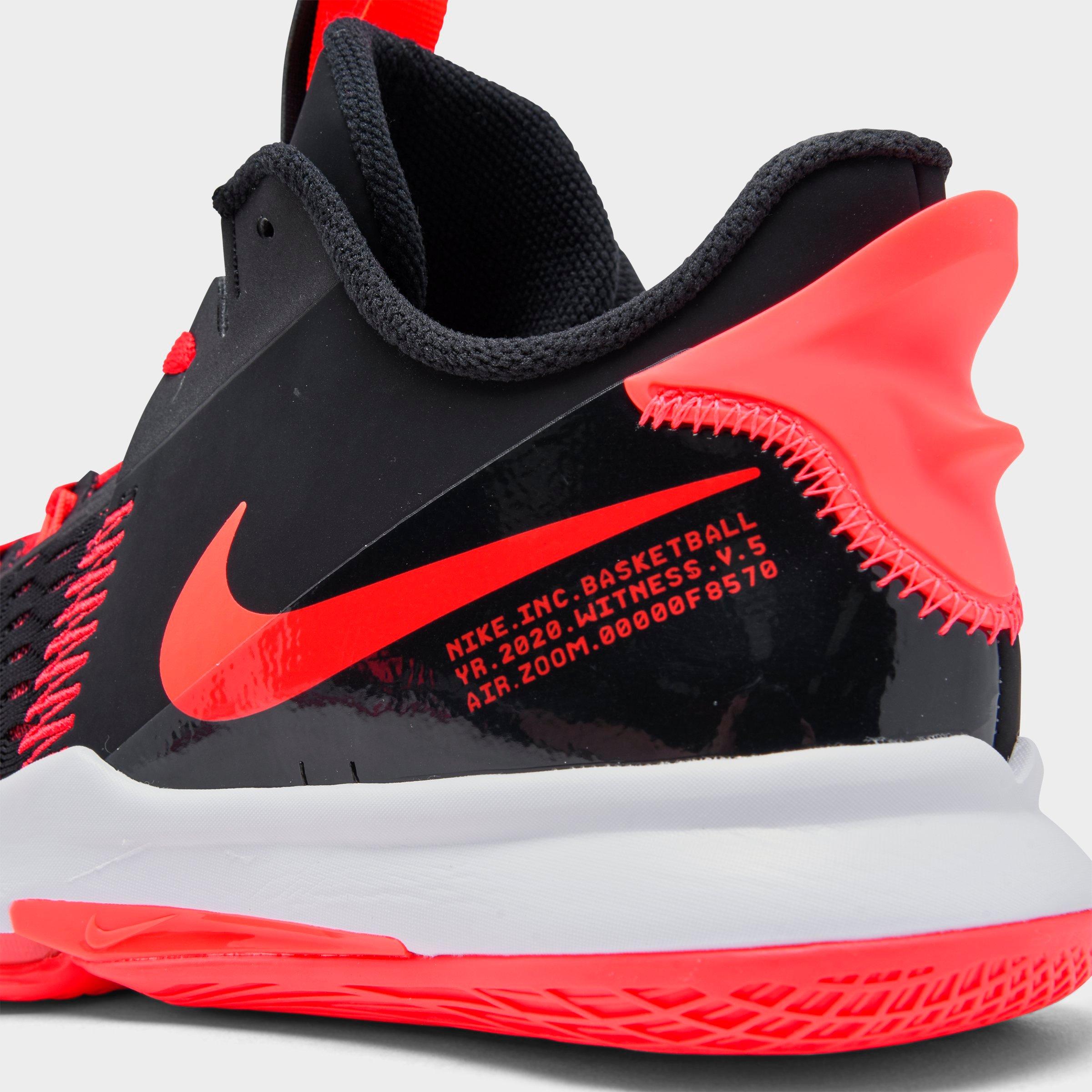 lebron 5 black and red