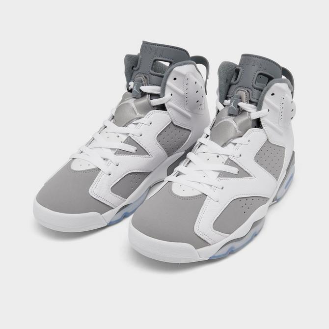 Jordan shoes 2024 gray and white