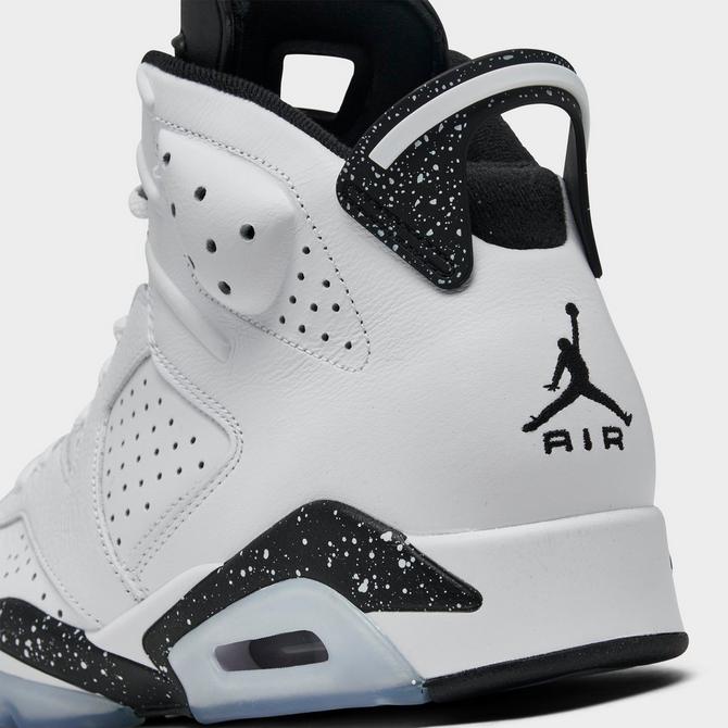 Jordan retro 6 white and black online