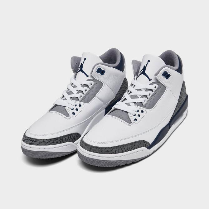 Jordan retro 3 outlet blue cement