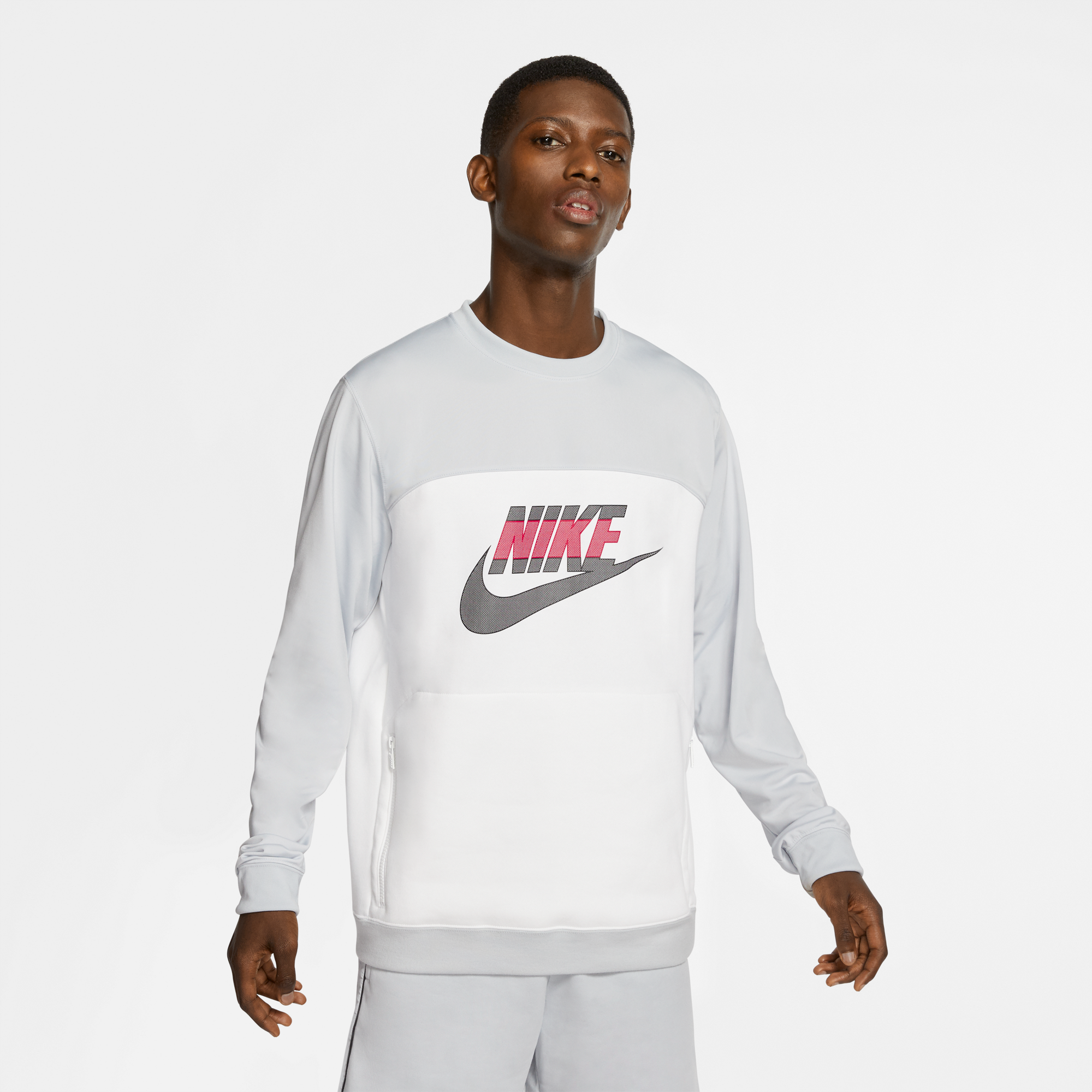 nike sportswear white sweatshirt