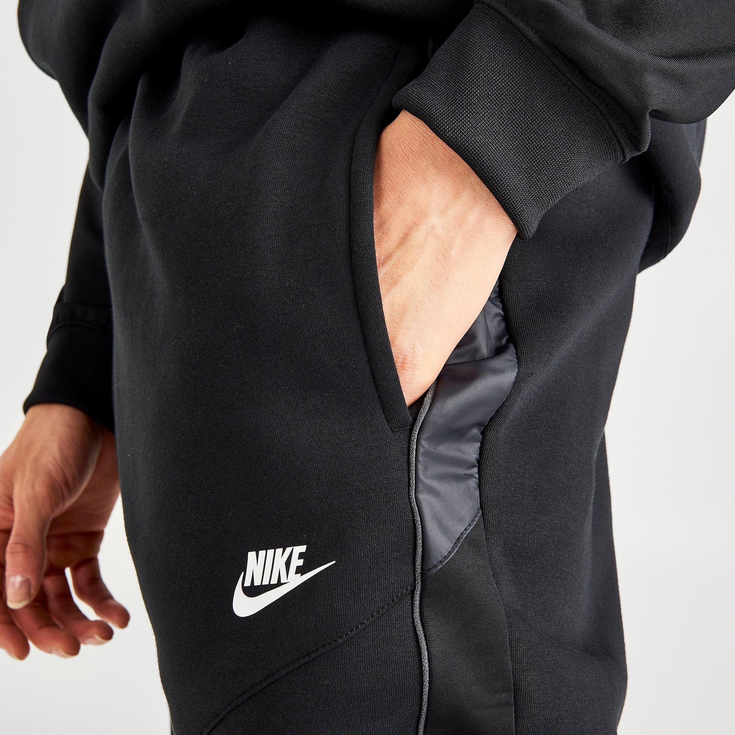 men's nike sportswear mixed fleece jogger pants