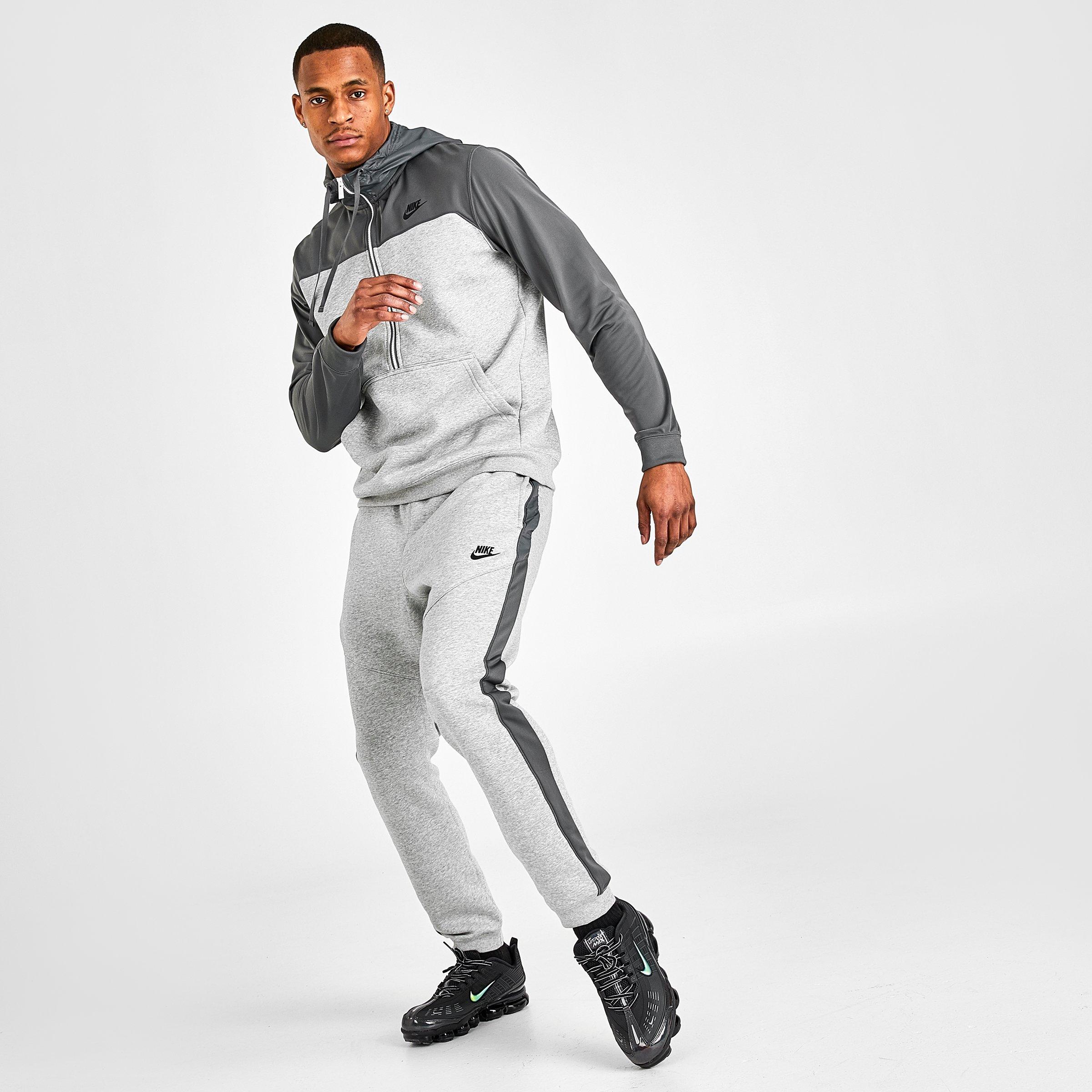 men's nike sportswear mixed fleece jogger pants