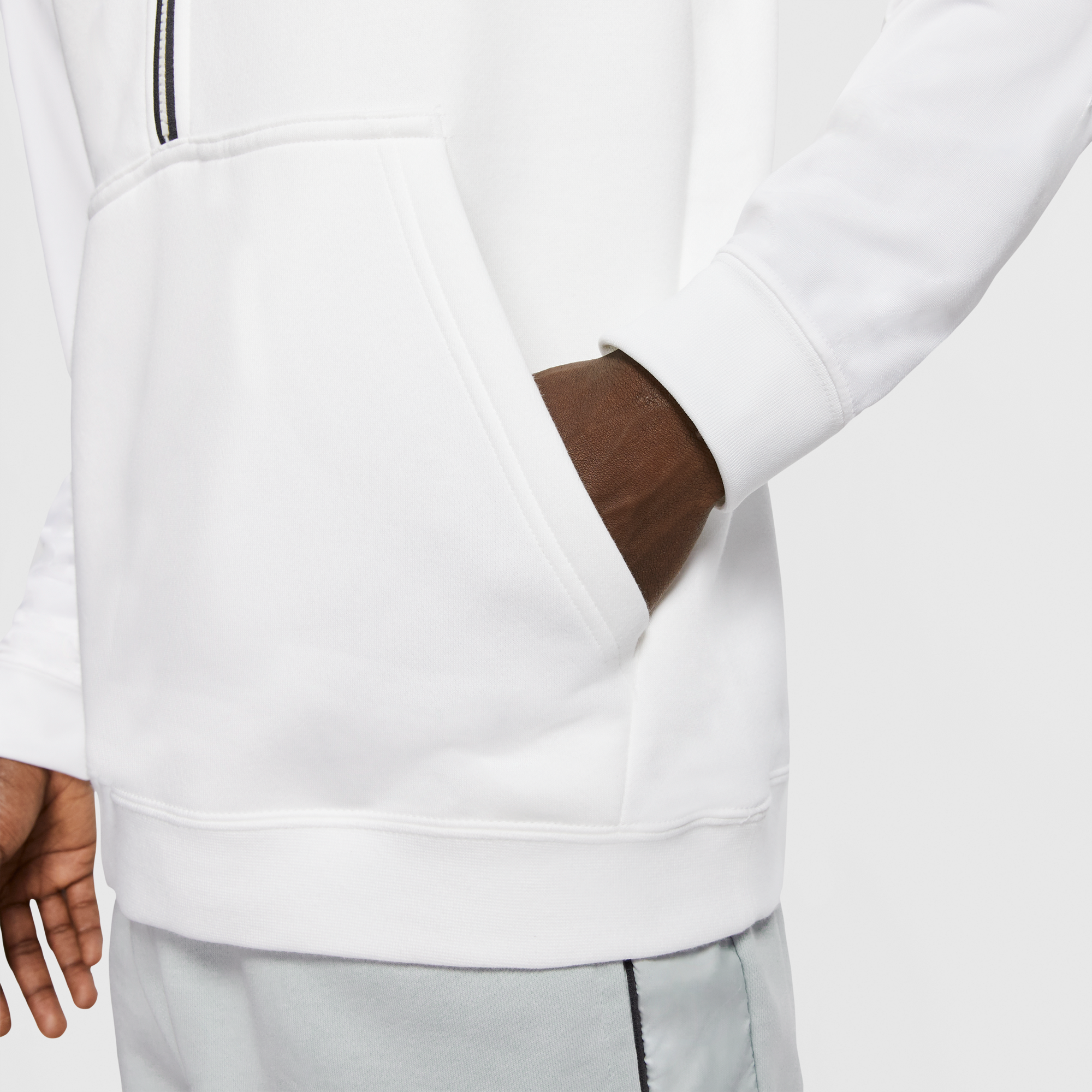 nike fleece half zip