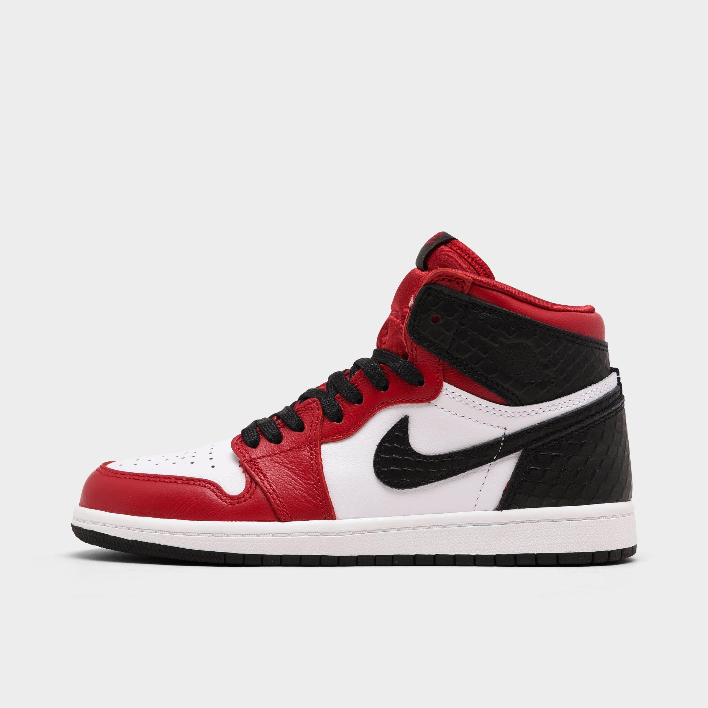 jordan retro 1 high og red black white