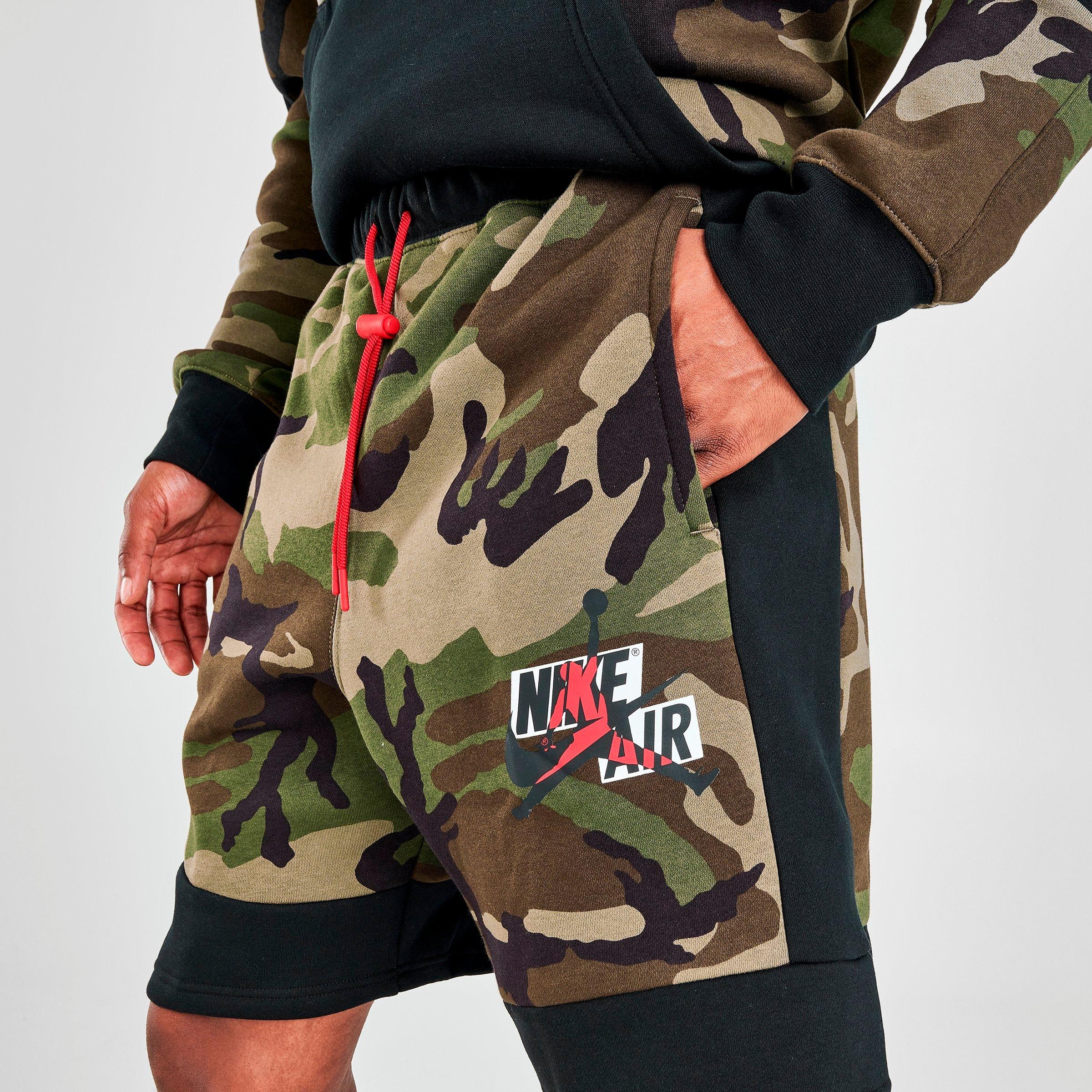 jumpman fleece shorts