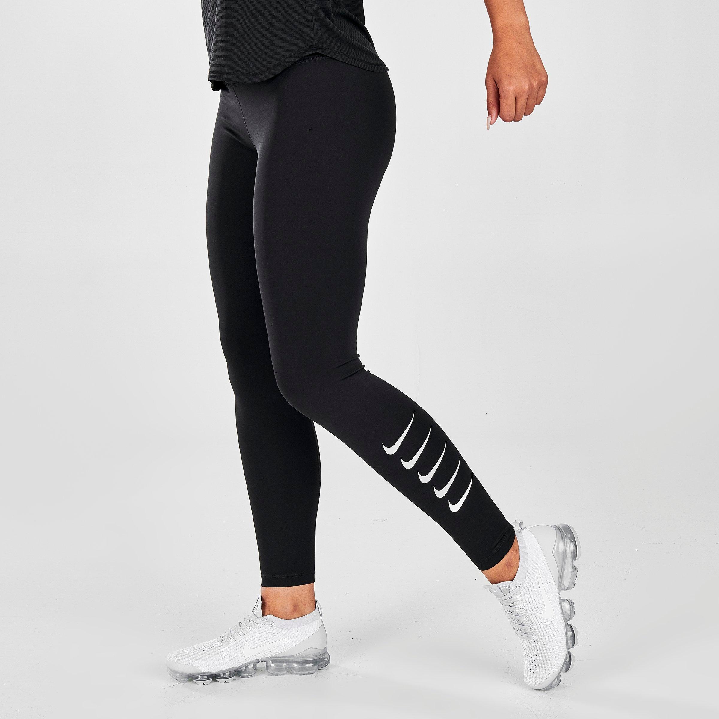 women's nike logo leggings