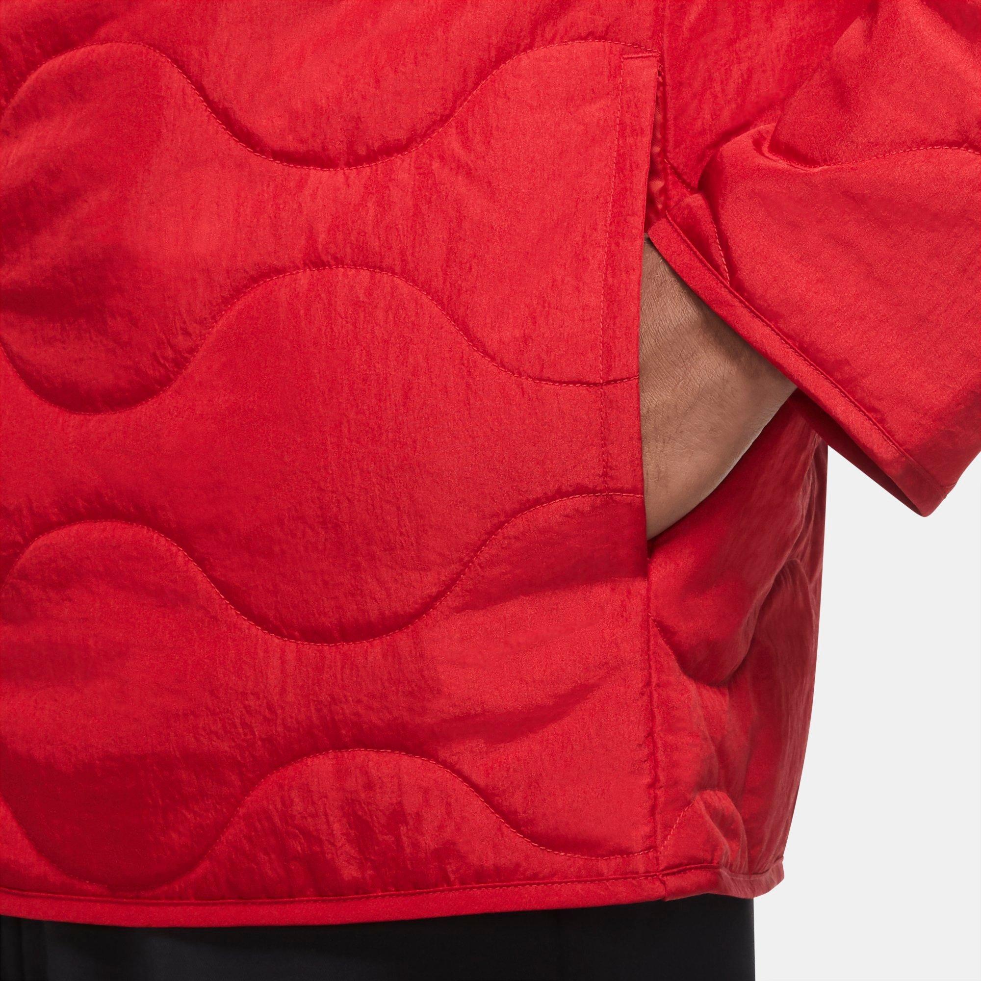 nike quilted bomber jacket