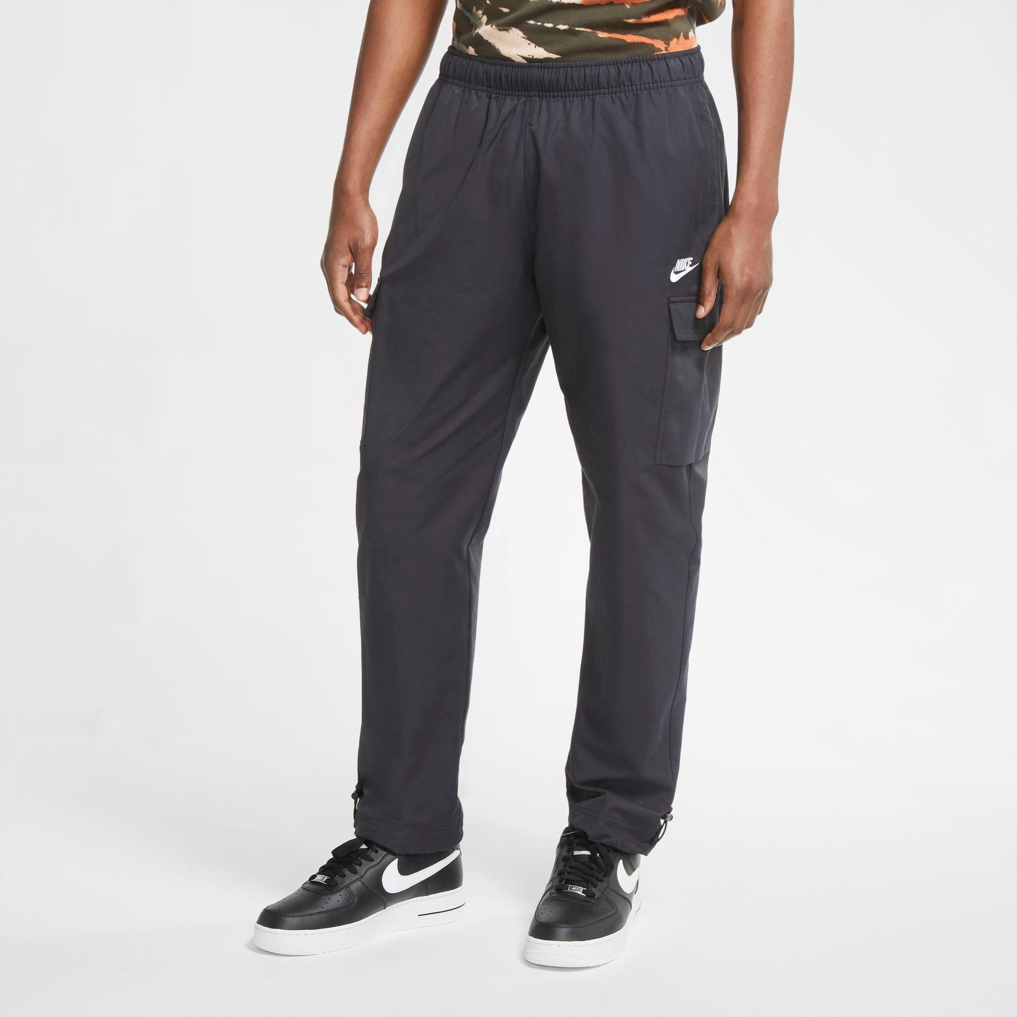 black nike cargo sweatpants