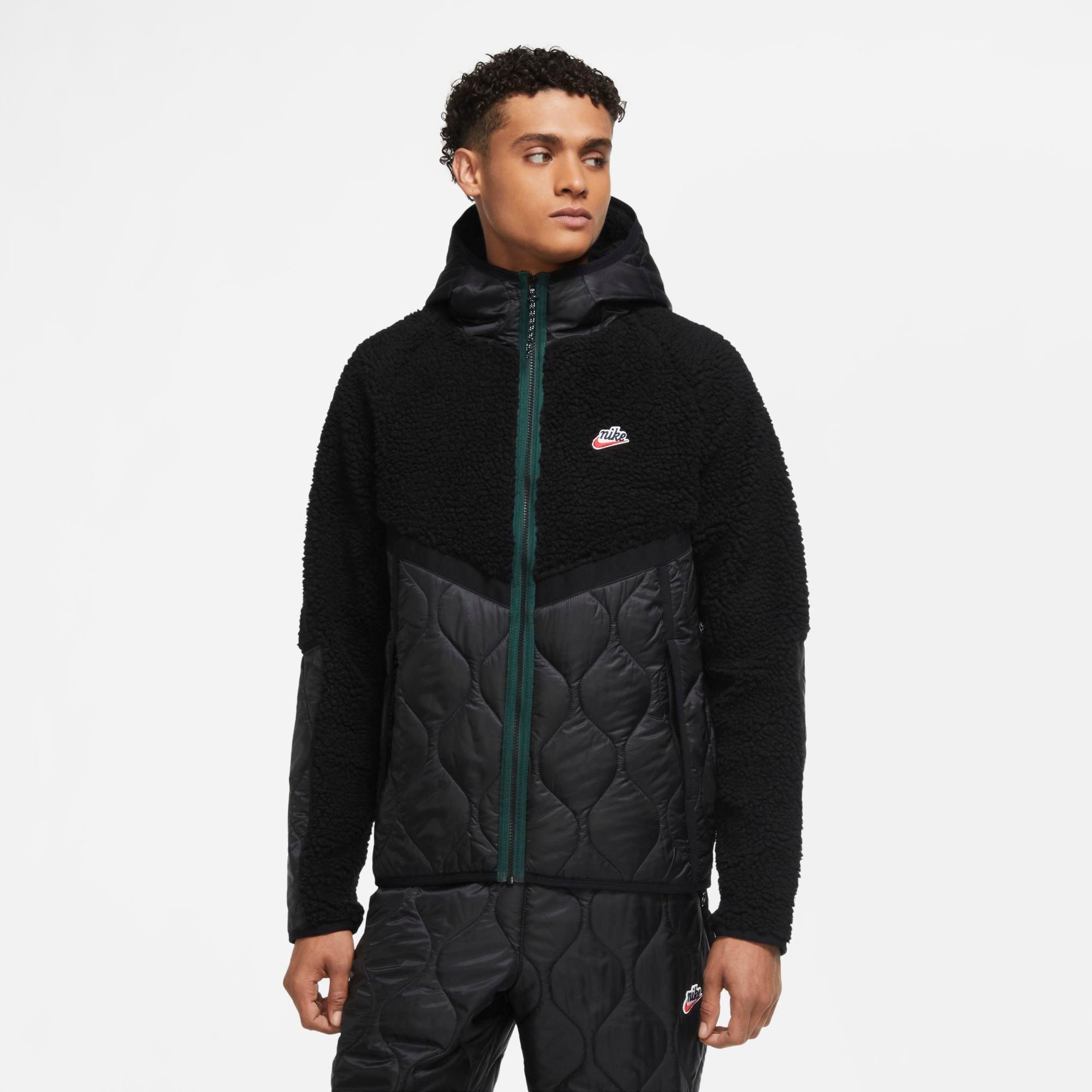 sherpa jacket nike