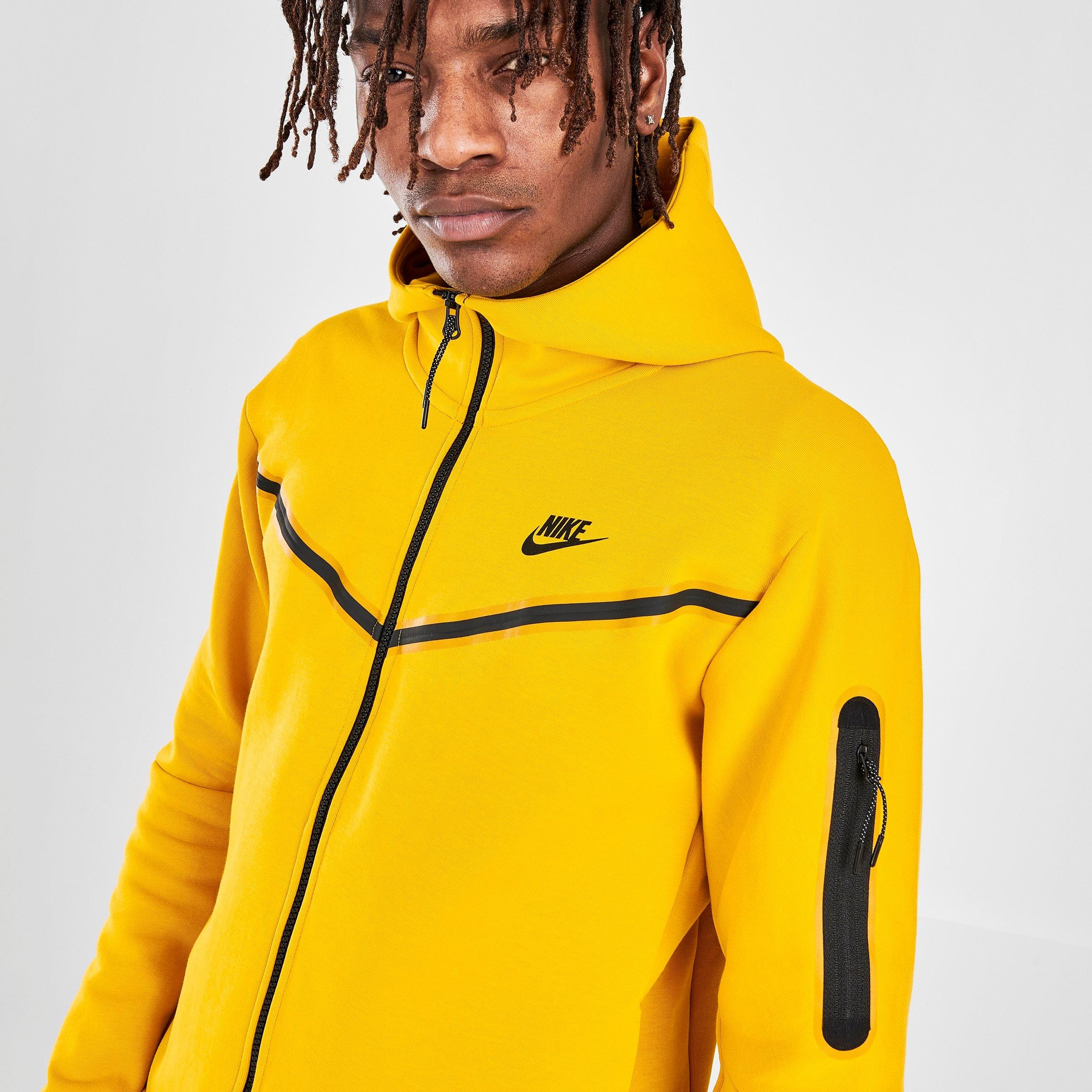 nike tech fleece yellow