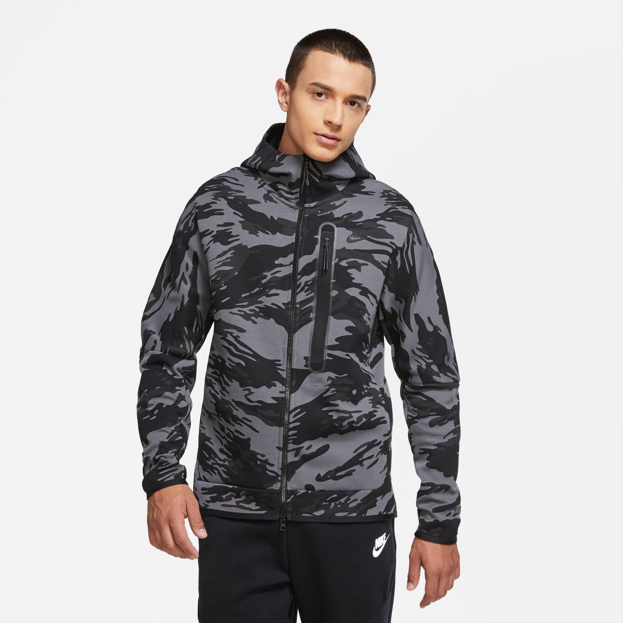 nike tech fleece hoodie camo