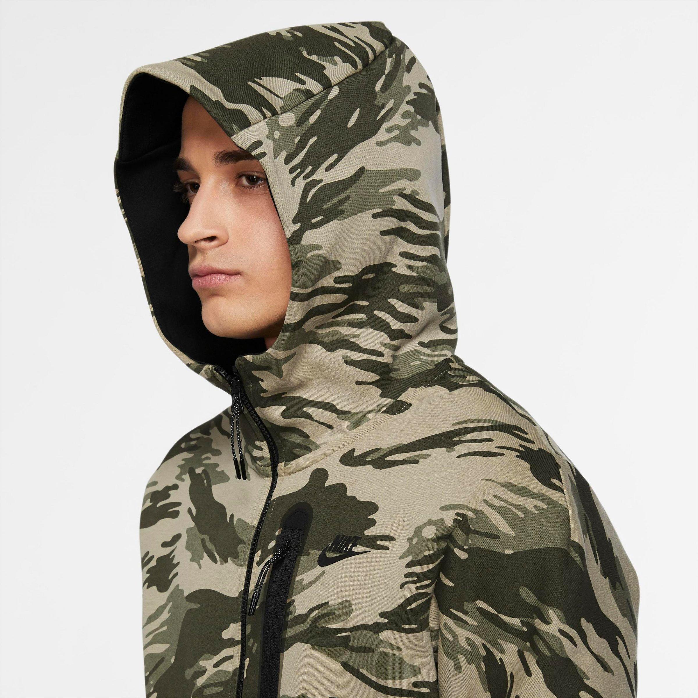 nike camo futura full zip hoodie