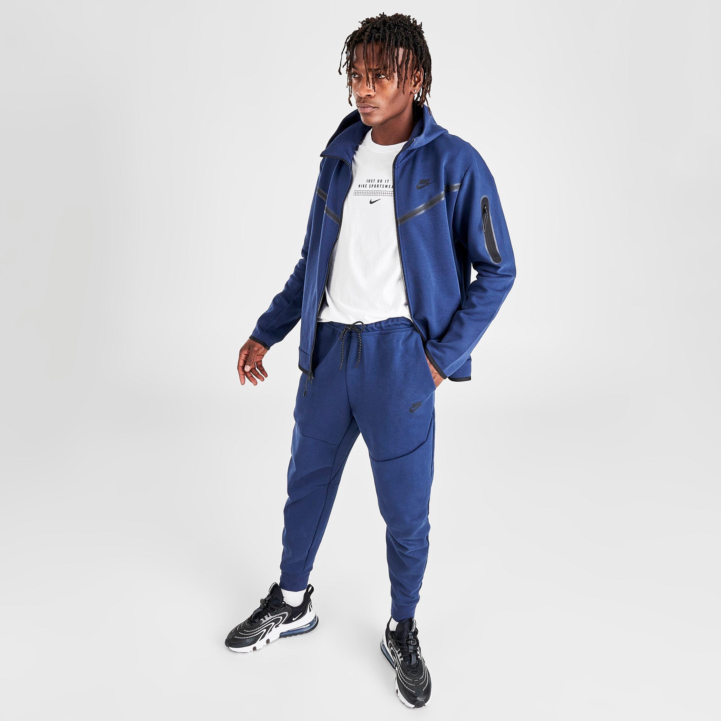 navy blue tech fleece pants