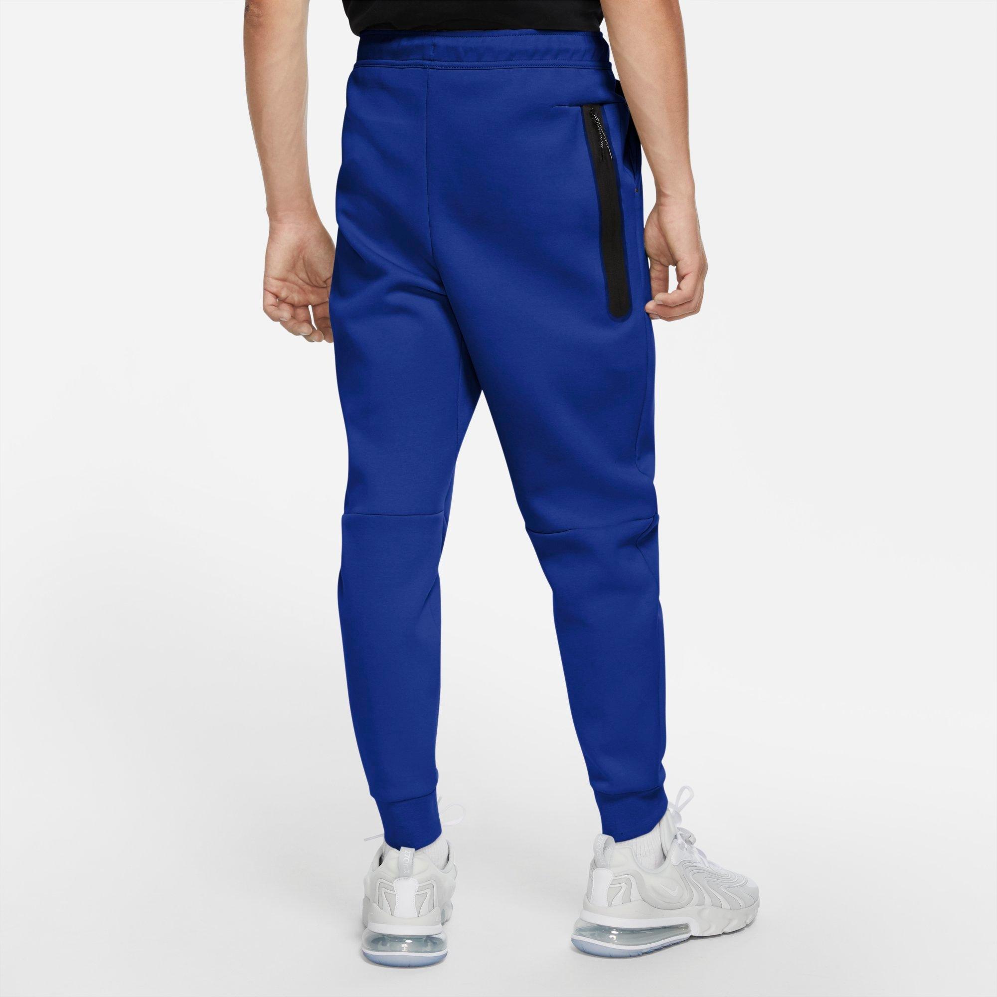 nike blue tech fleece pants