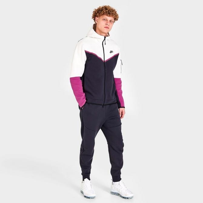 nike tech fleece purple joggers