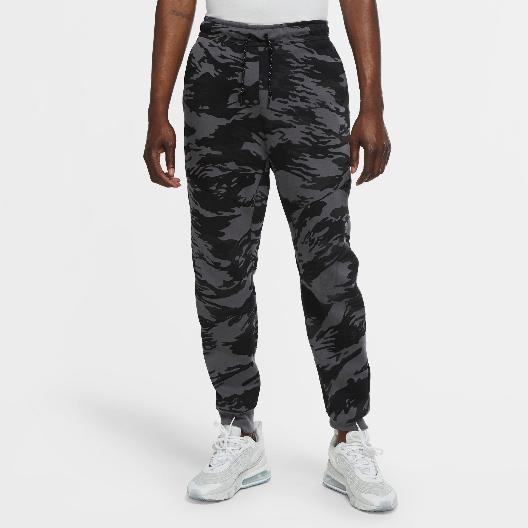 nike tech fleece camo joggers