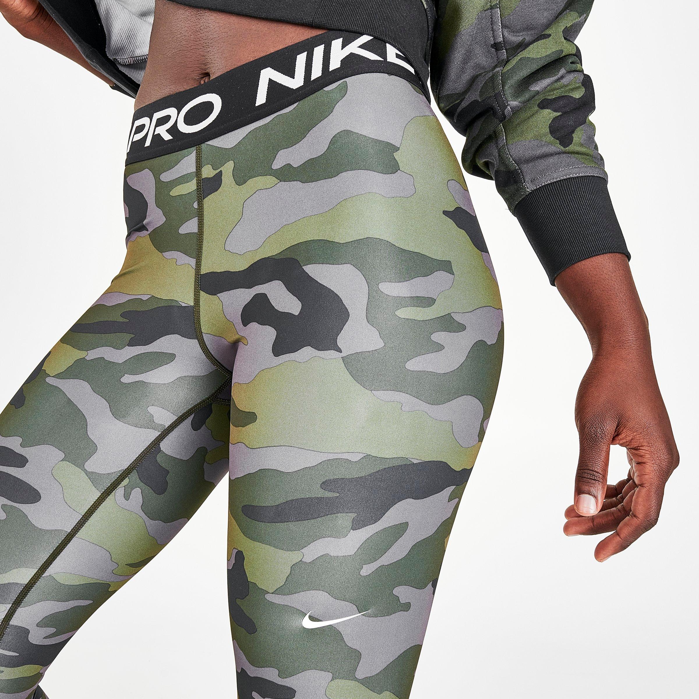 Women's Nike Pro Cropped Camo Training 