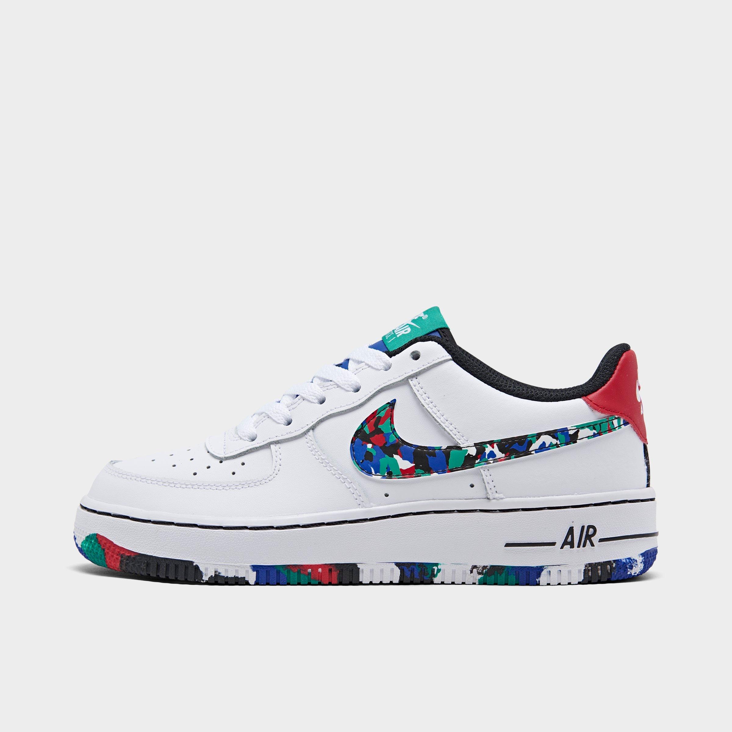air force 1 big kids white