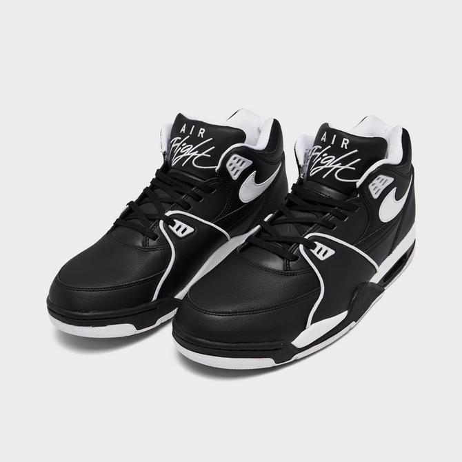 Nike air flight on sale 89 black white