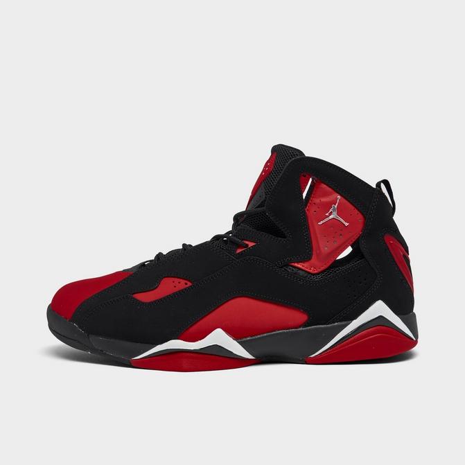 Men's jordan black and red outlet shoes