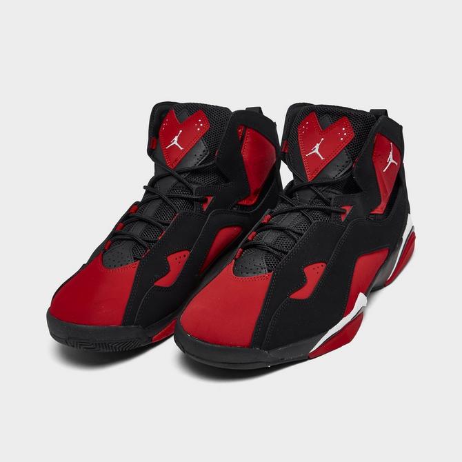 Jordan true flight deals black and red