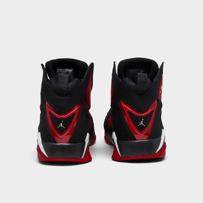 Red true flight sales jordans