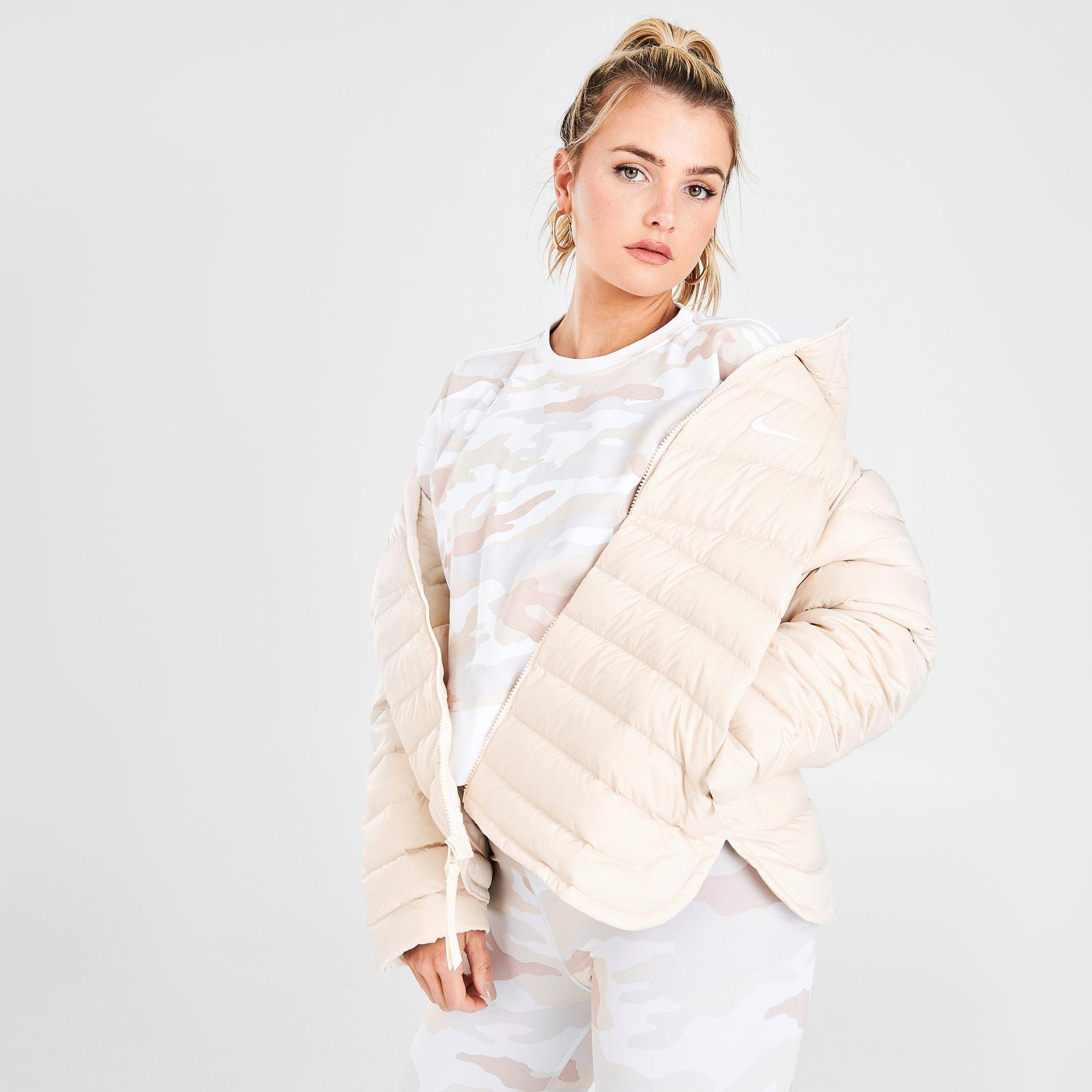 women's nike sportswear swoosh long windrunner jacket